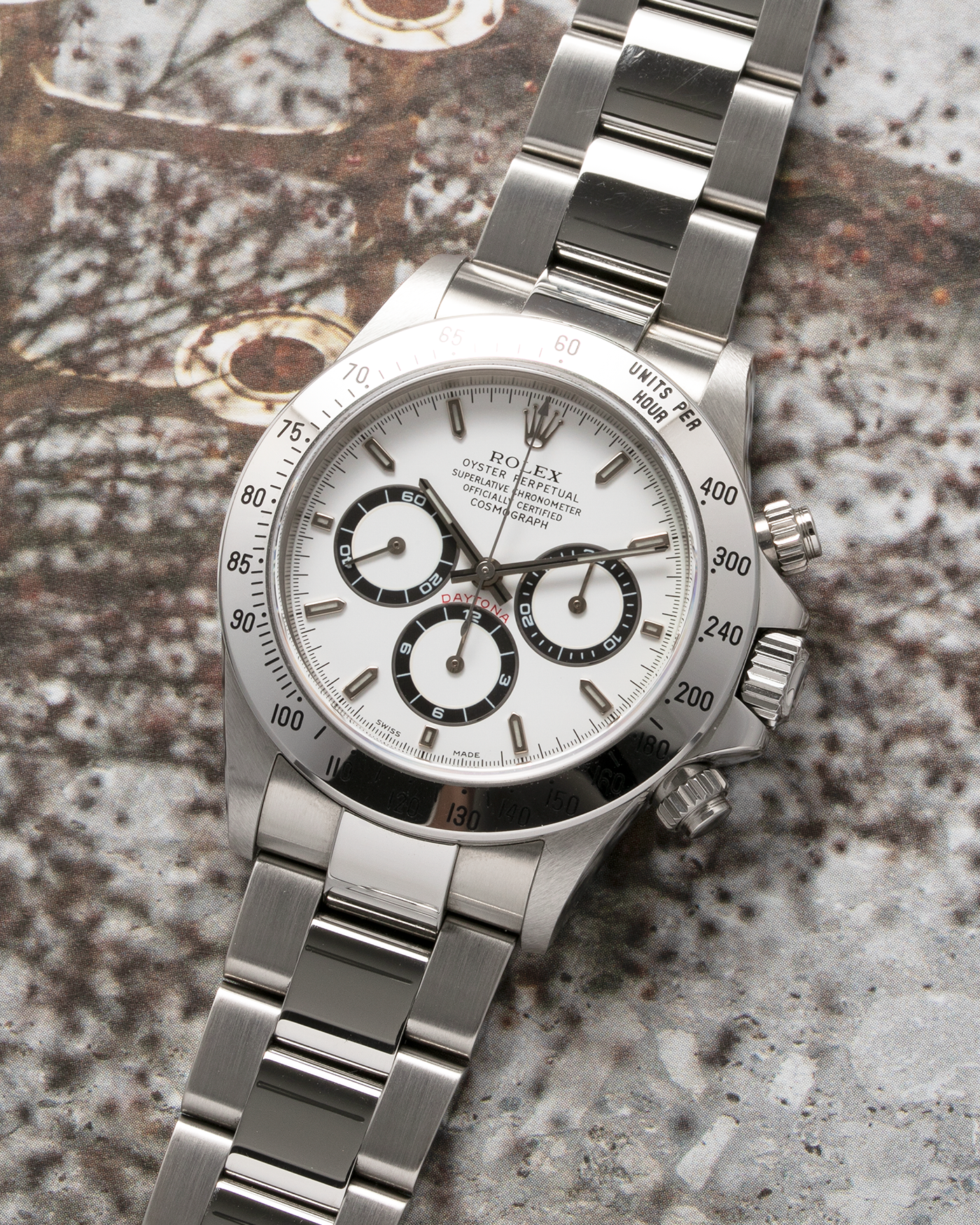 Rolex Cosmograph Daytona Zenith 16520 A Series Chronograph Watch