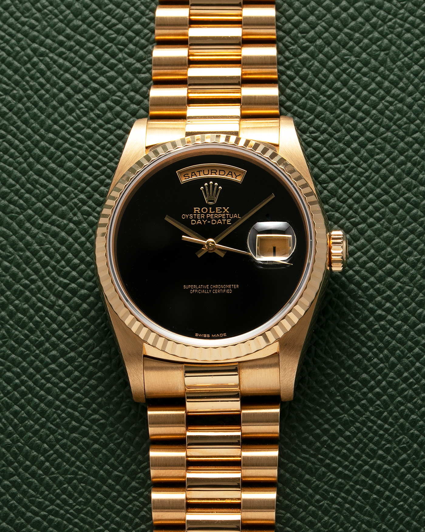 Black sales onyx rolex