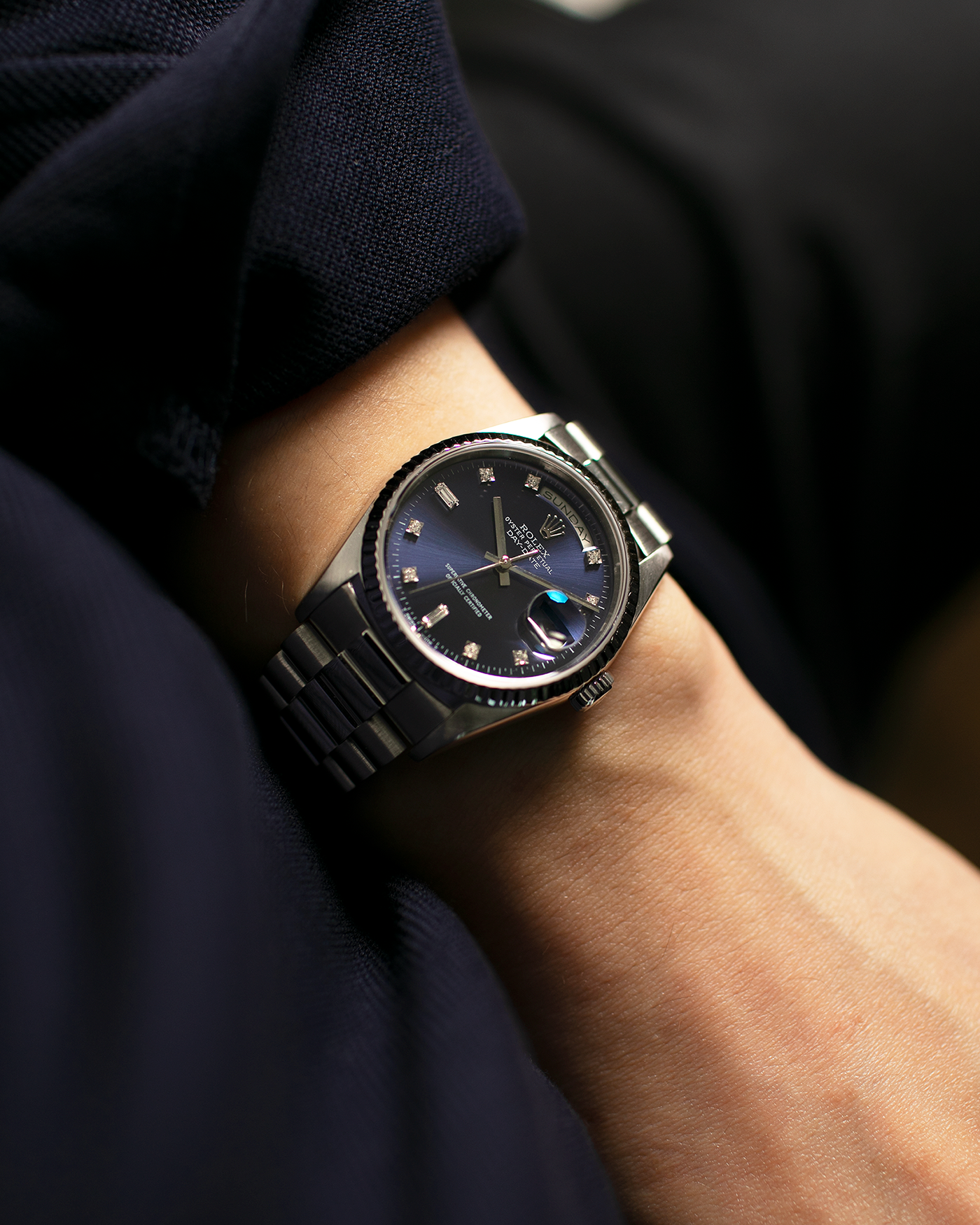 Rolex day date sunday on sale