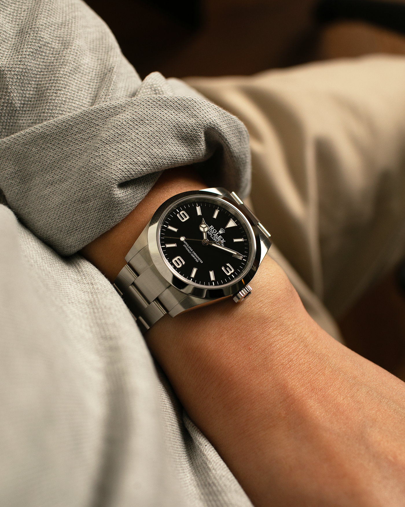 Brand: Rolex
Year: 2025
Model: Oyster Perpetual Explorer I
Reference: 224270
Case Material: Oystersteel (904L Stainless Steel)
Movement: Rolex Cal. 3230, Self-Winding
Case Dimensions: 40mm x 11.6mm (Lug-to-Lug 47.5mm)
Lug Width: 21mm
Bracelet: Rolex Oyster Bracelet in Oystersteel with Signed Oysterlock Clasp and Easylink Extension System