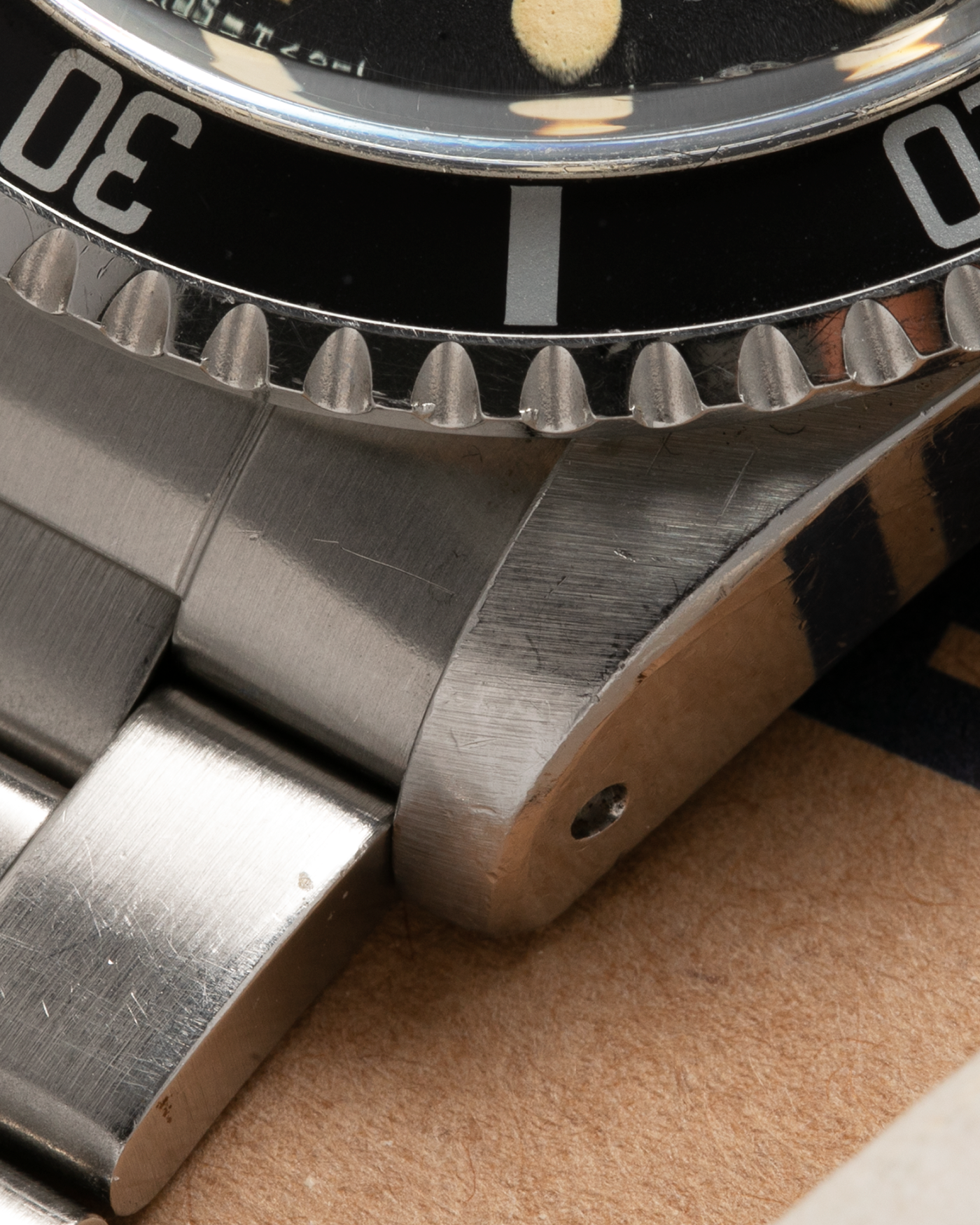 Rolex submariner on top jubilee bracelet