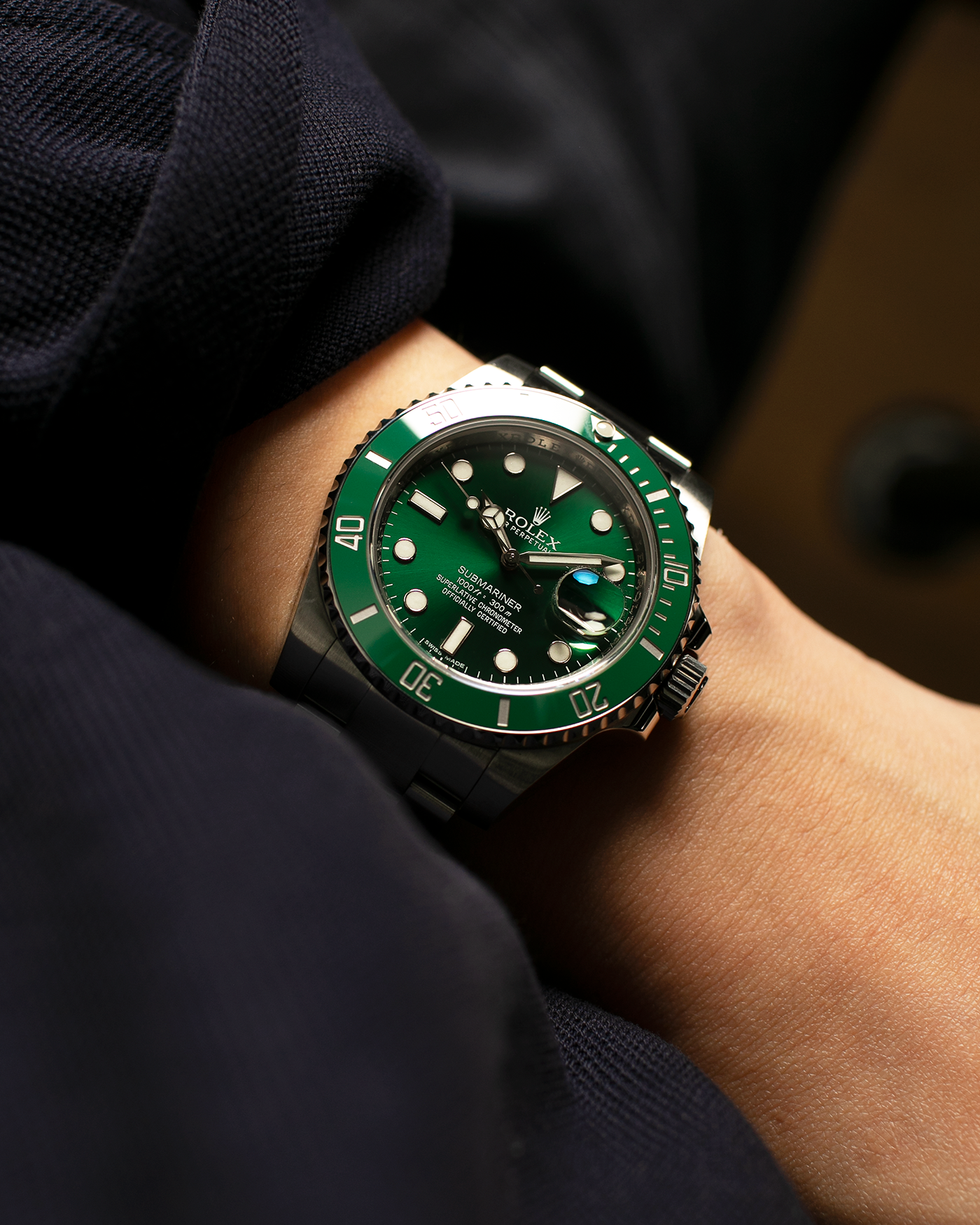 Rolex Submariner 116610LV Hulk Watch | S.Song Vintage Timepieces – S ...