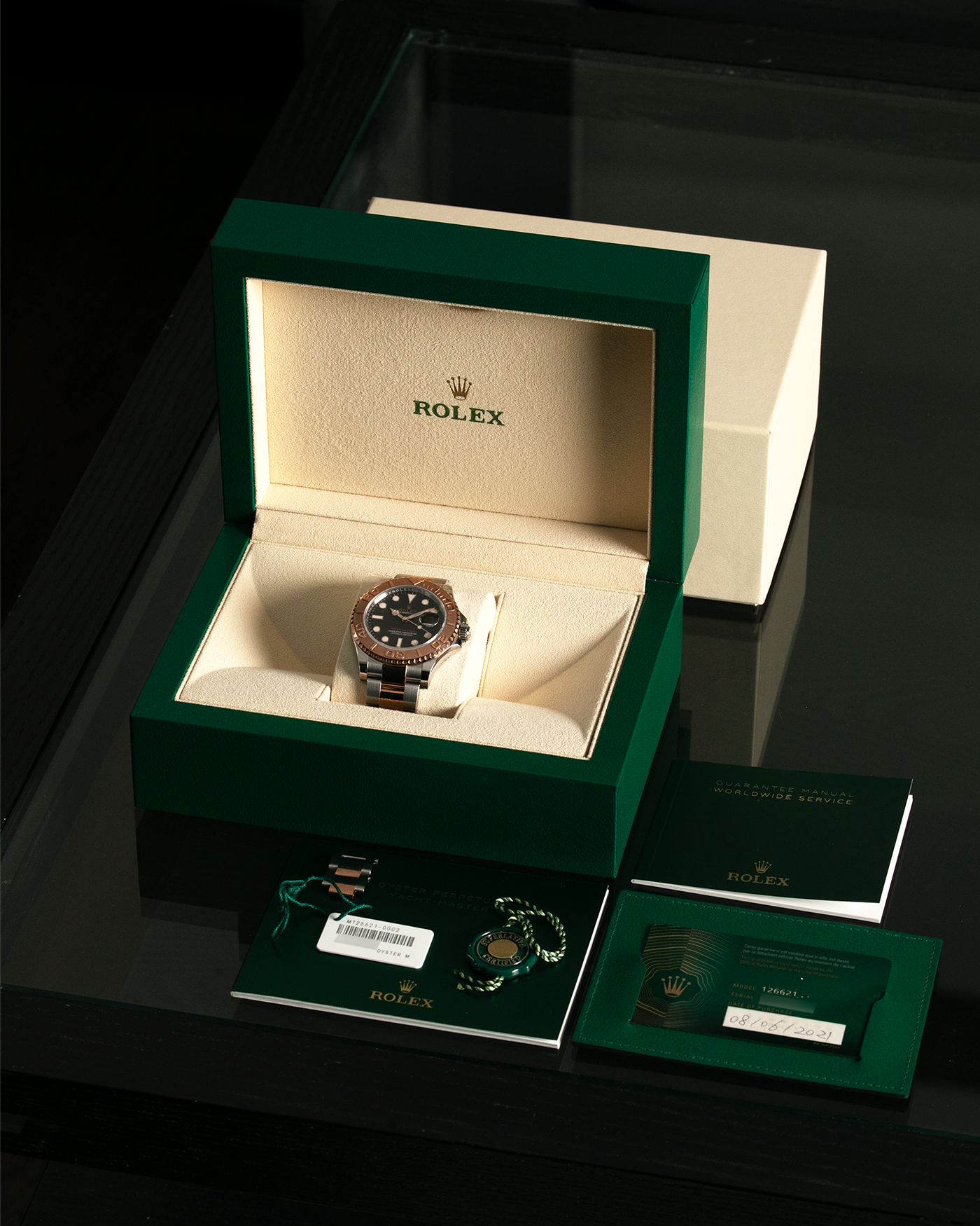 Rolex Yacht Master Ref. 116621 Two Tone Everose Watch S.Song