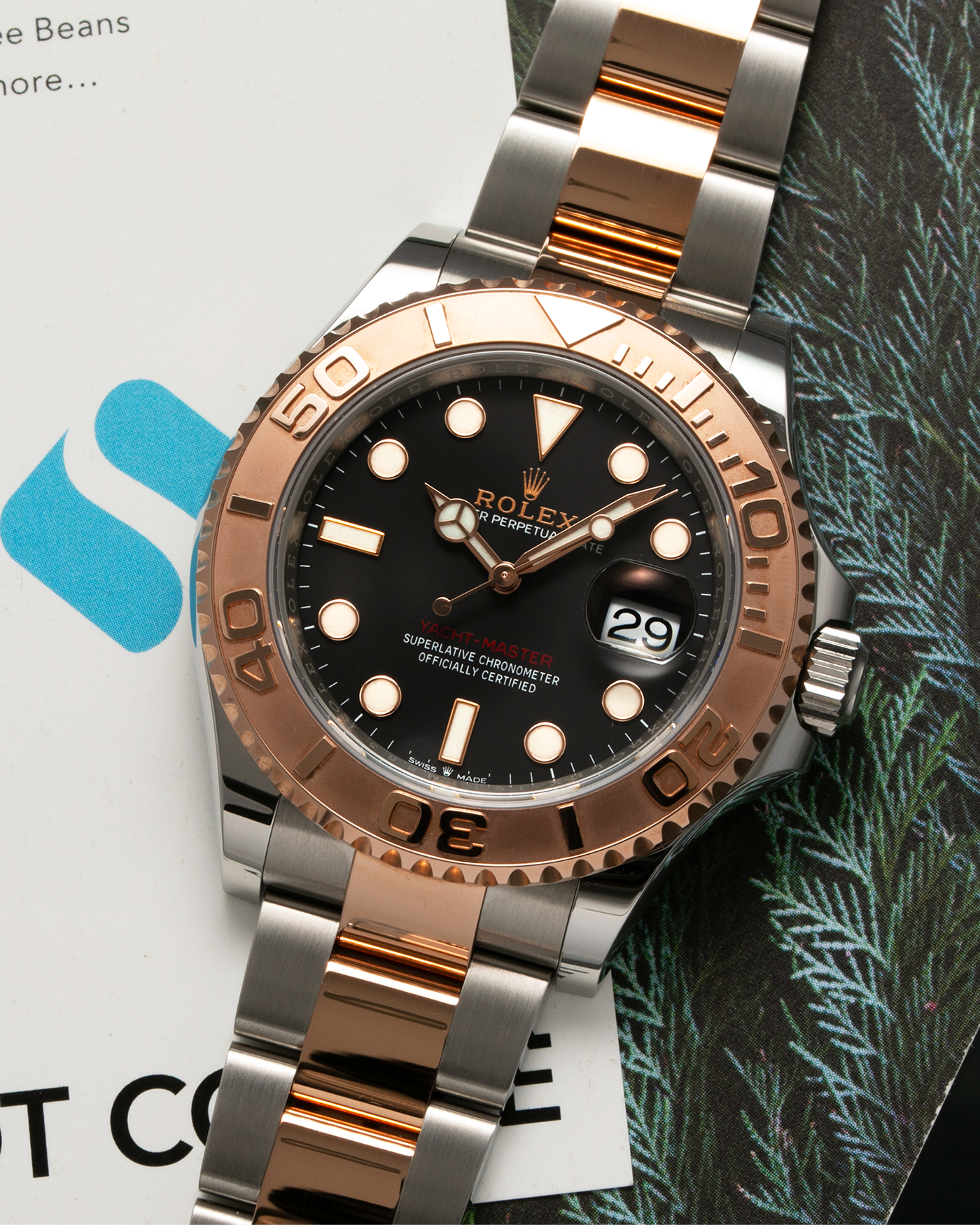 Rolex Yacht Master Ref. 116621 Two Tone Everose Watch S.Song