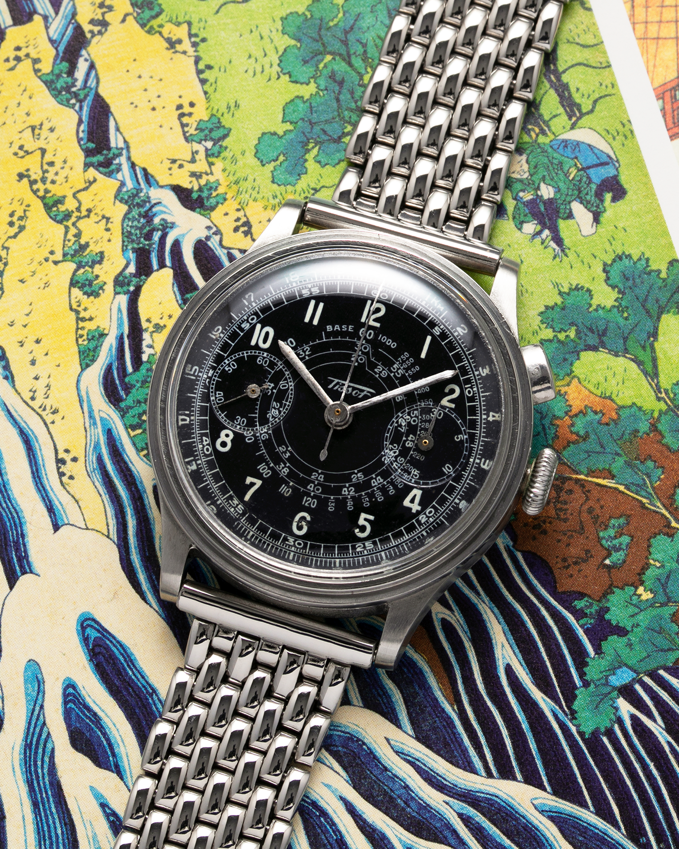 Tissot 15TL 33.3 Monopusher Chronograph Watch S.Song Vintage