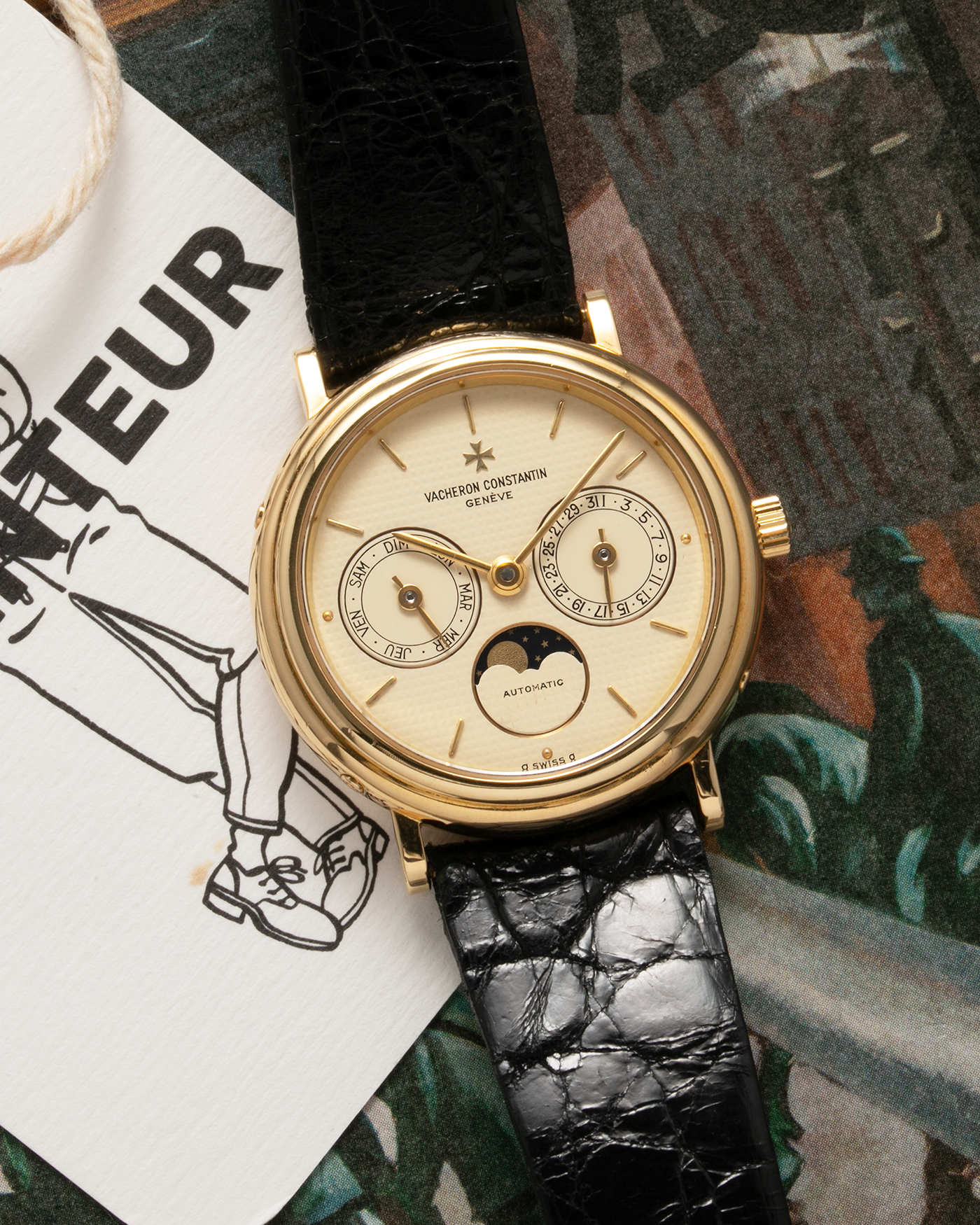 Vacheron Constantin Day Date Moonphase Ref. 46009 Watch S.Song Timepieces S.Song Watches