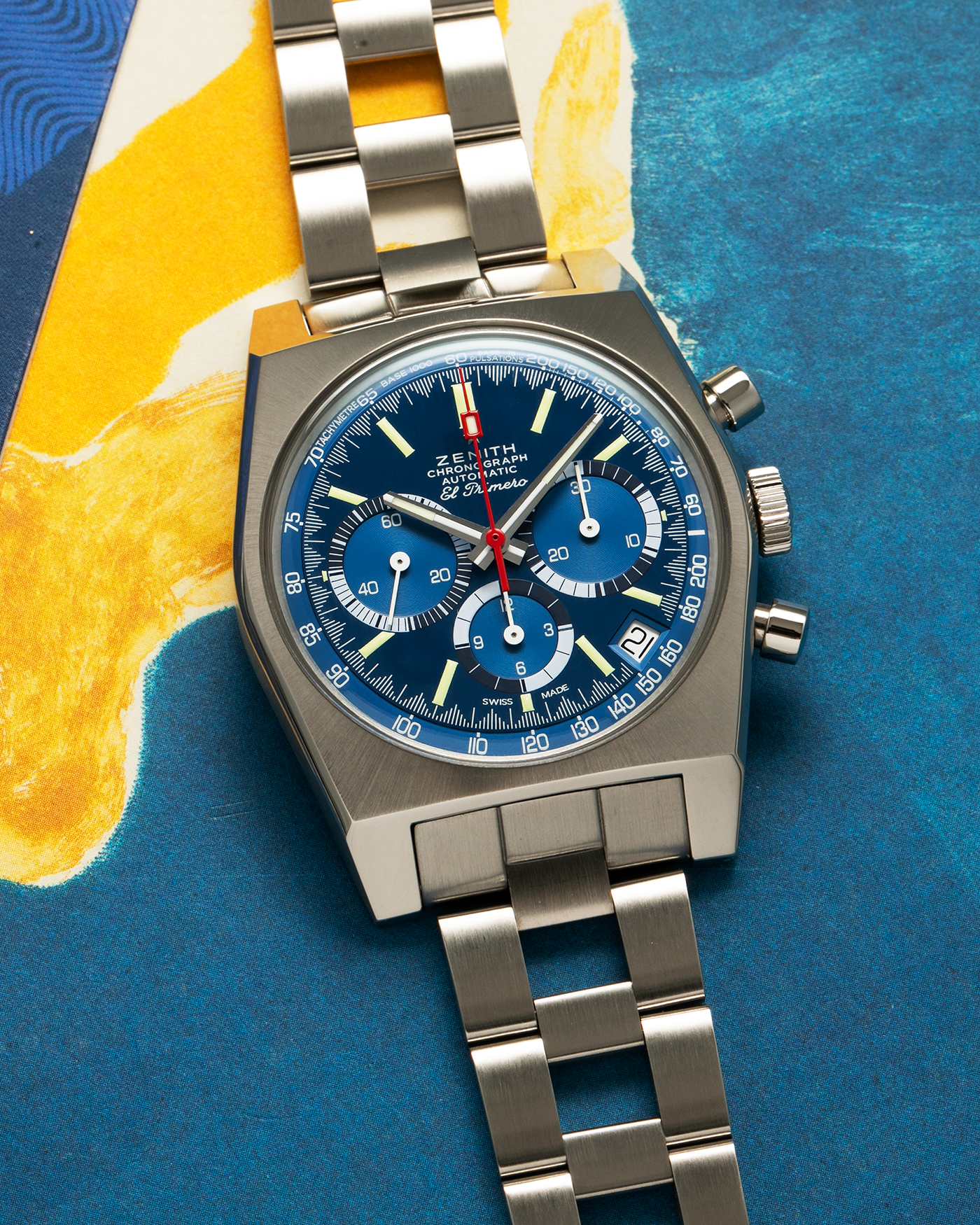 Zenith El Primero x Revolution & The Rake Revival Ref. A3818 Cover Zenith El Primero x Revolution & The Rake Revival Ref. A3818 Cover