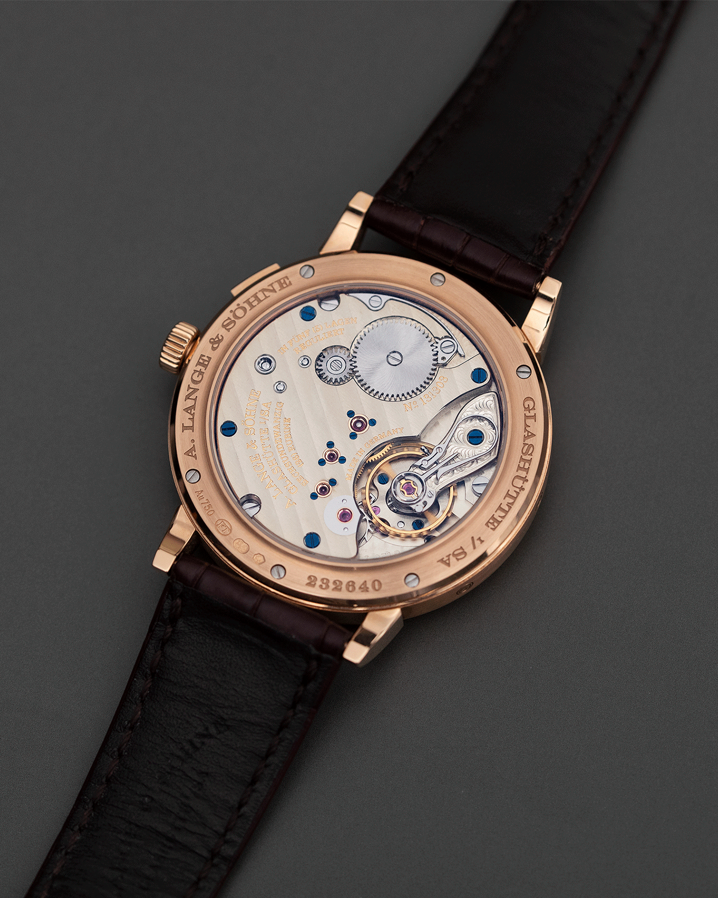 A. Lange & Sohne 1815 Annual Calendar