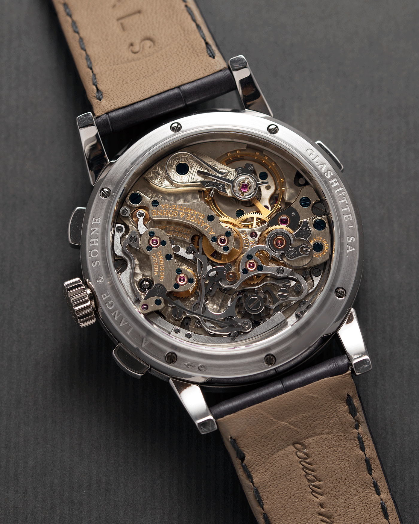 A. Lange Sohne Datograph Chronograph 430.035 Watch S.Song