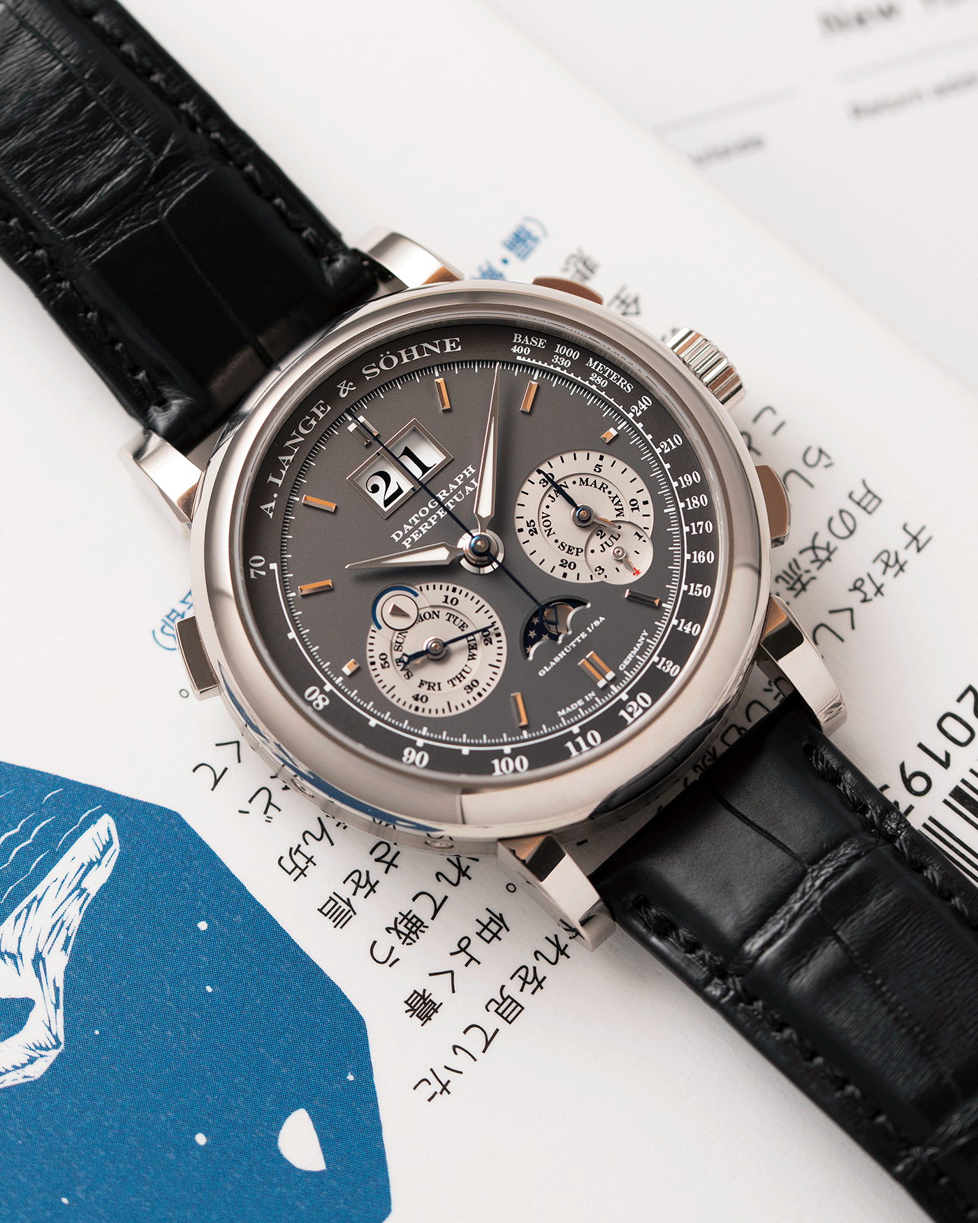 A. Lange & Sohne Datograph Perpetual 410.083 Watch | S.Song Vintage Timepieces 