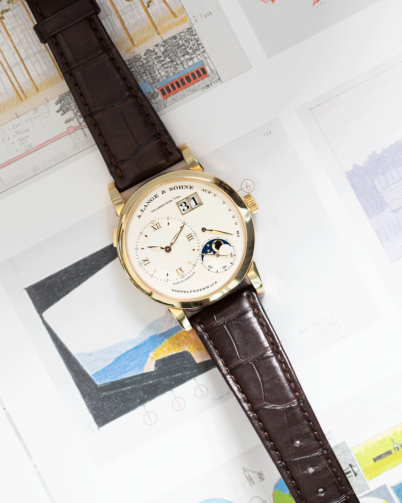 A. Lange & Sohne Lange 1 Moon 109.021
