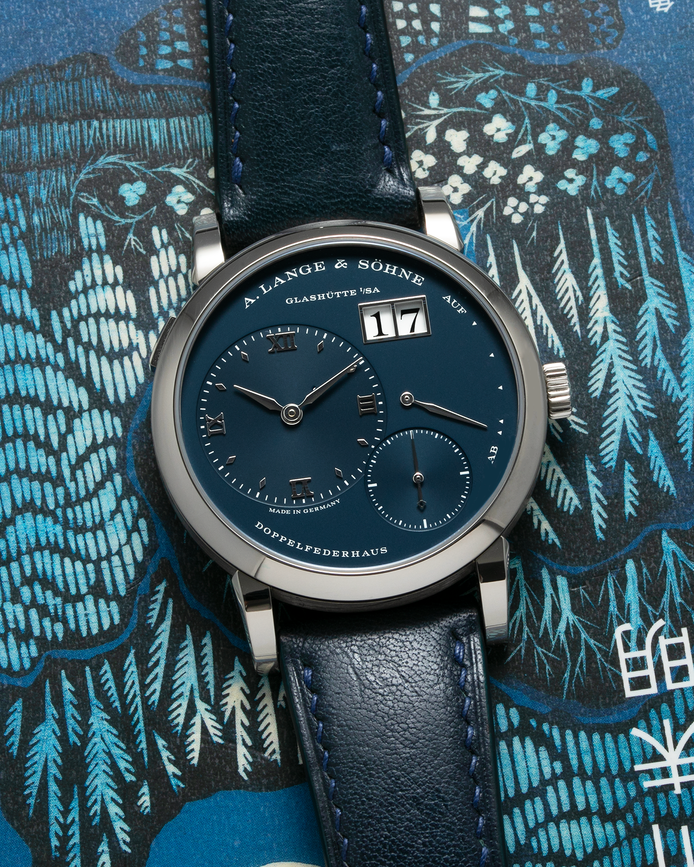 Lange 1 2025 blue dial