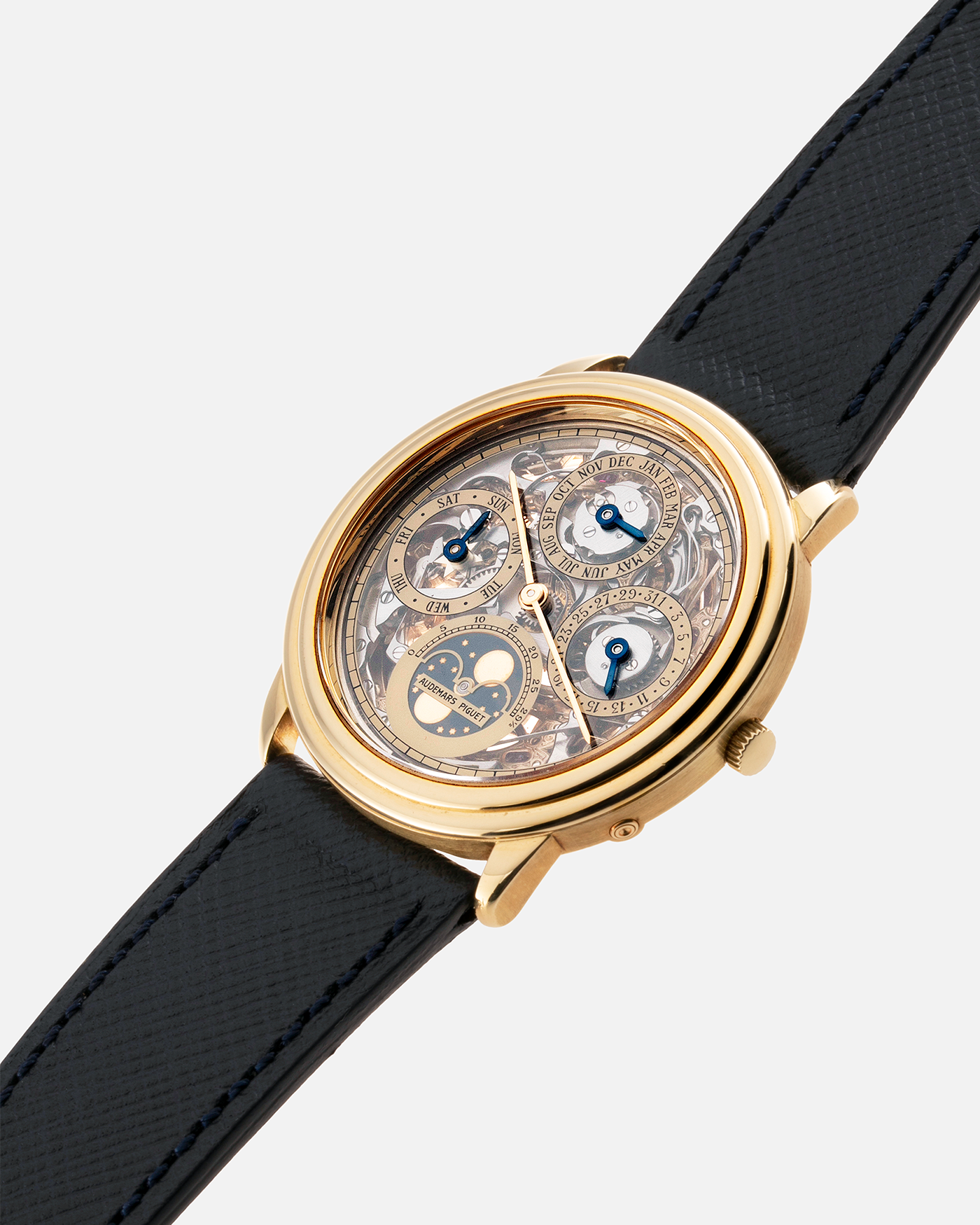 Audemars Piguet Quantieme Perpetual Calendar 25668BA Openworked Watch