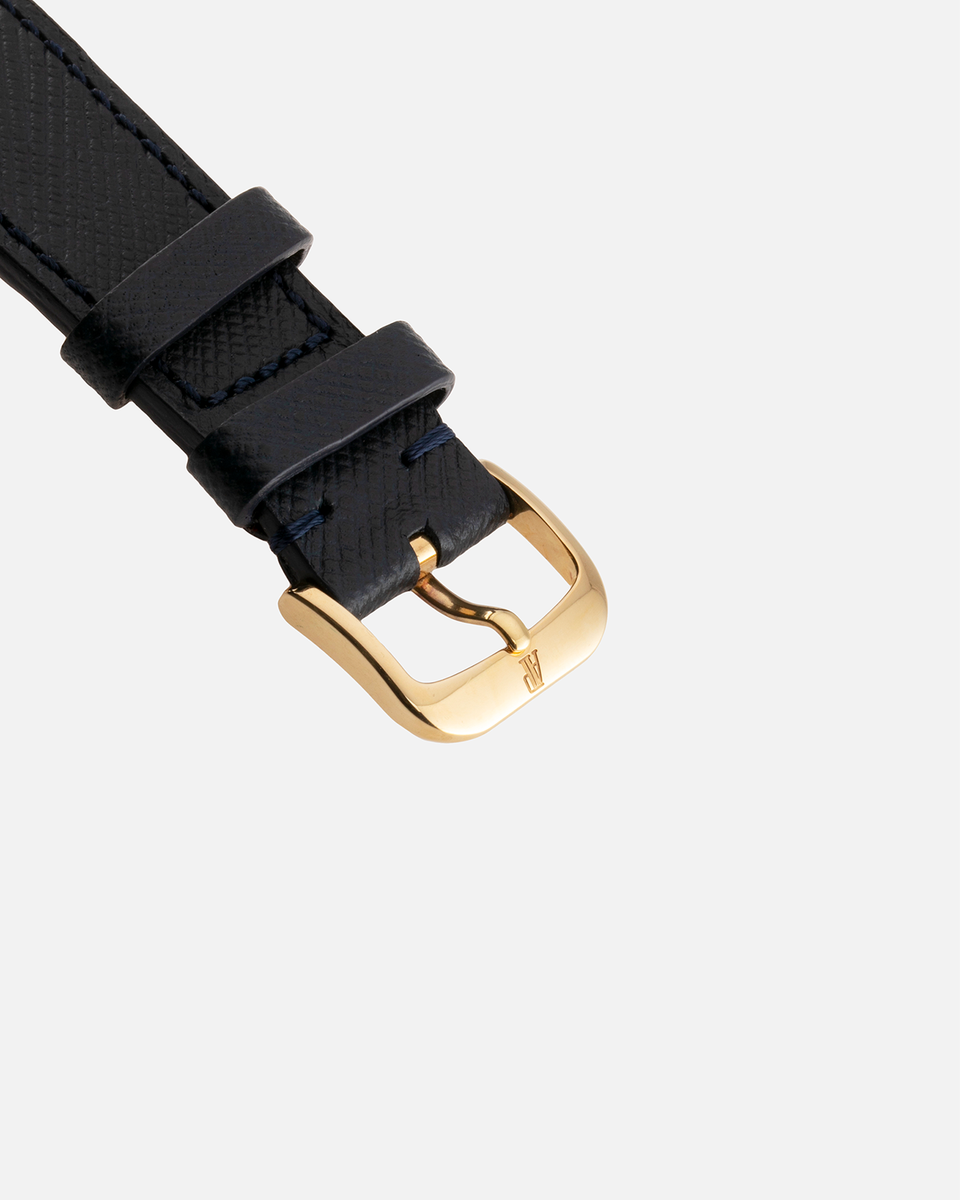 Brand: Audemars Piguet Year: 1980’s Model: Quantieme Perpetual Calendar Openworked Reference Number: 25668BA Material: 18k Yellow Gold Movement: Cal. 2120/2800 Case Diameter: 39mm Bracelet: Molequin Navy Blue Textured Calf and 18k Yellow Gold Audemars Piguet Tang Buckle with additional Audemars Piguet Purple Crocodile Strap