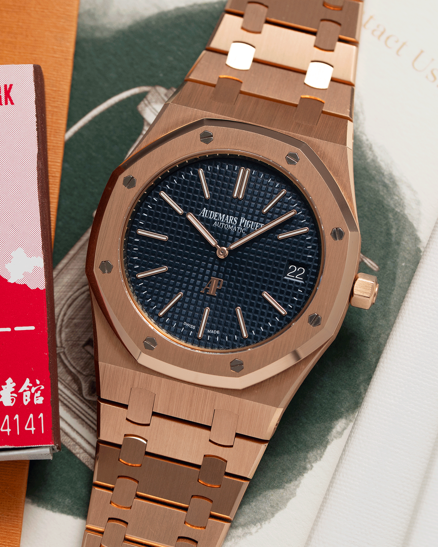 Audemars Piguet Royal Oak 15202 Jumbo Watch S.Song Vintage Timepieces S.Song Watches