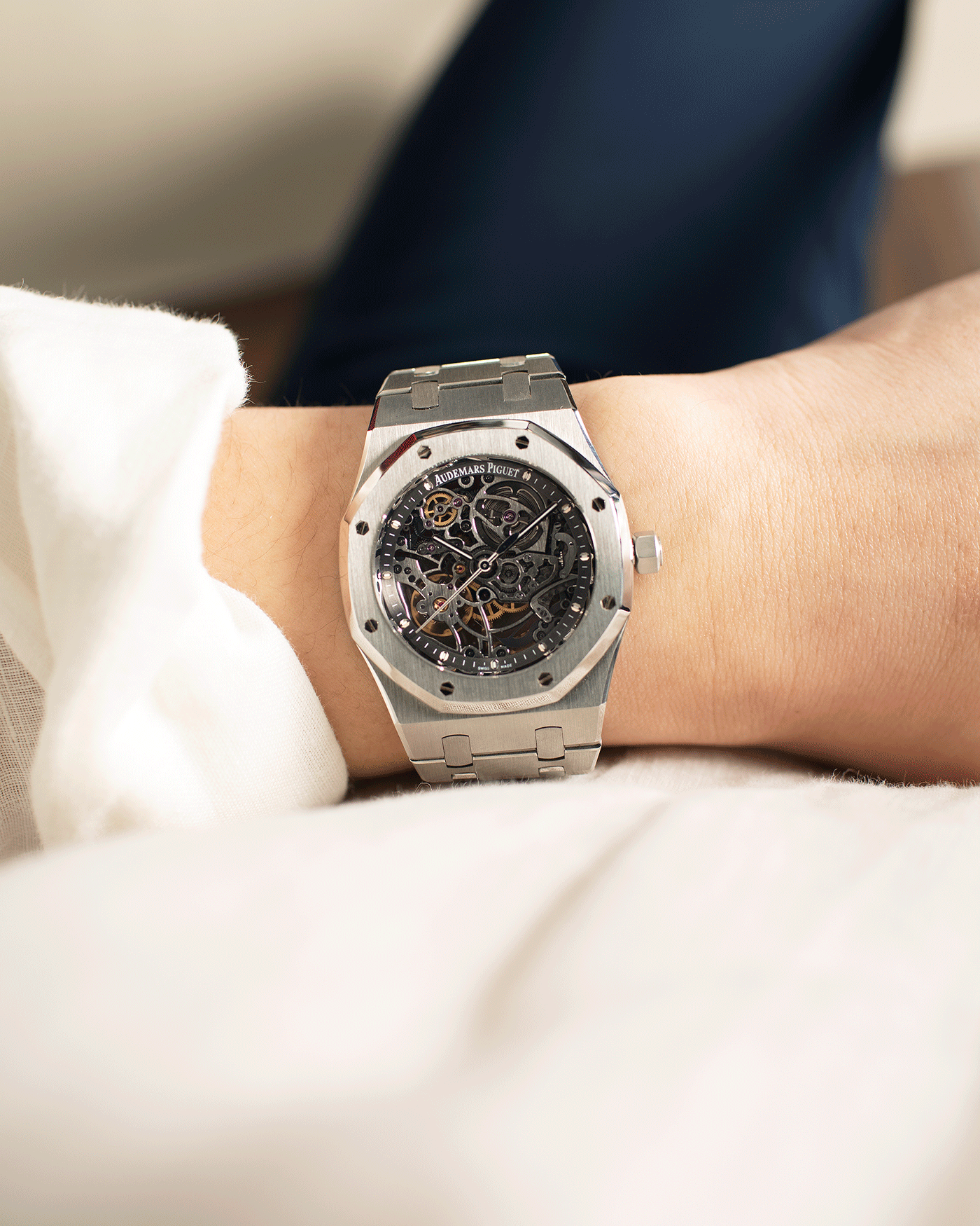 Audemars Piguet Royal Oak 15305ST Openworked Skeleton Watch