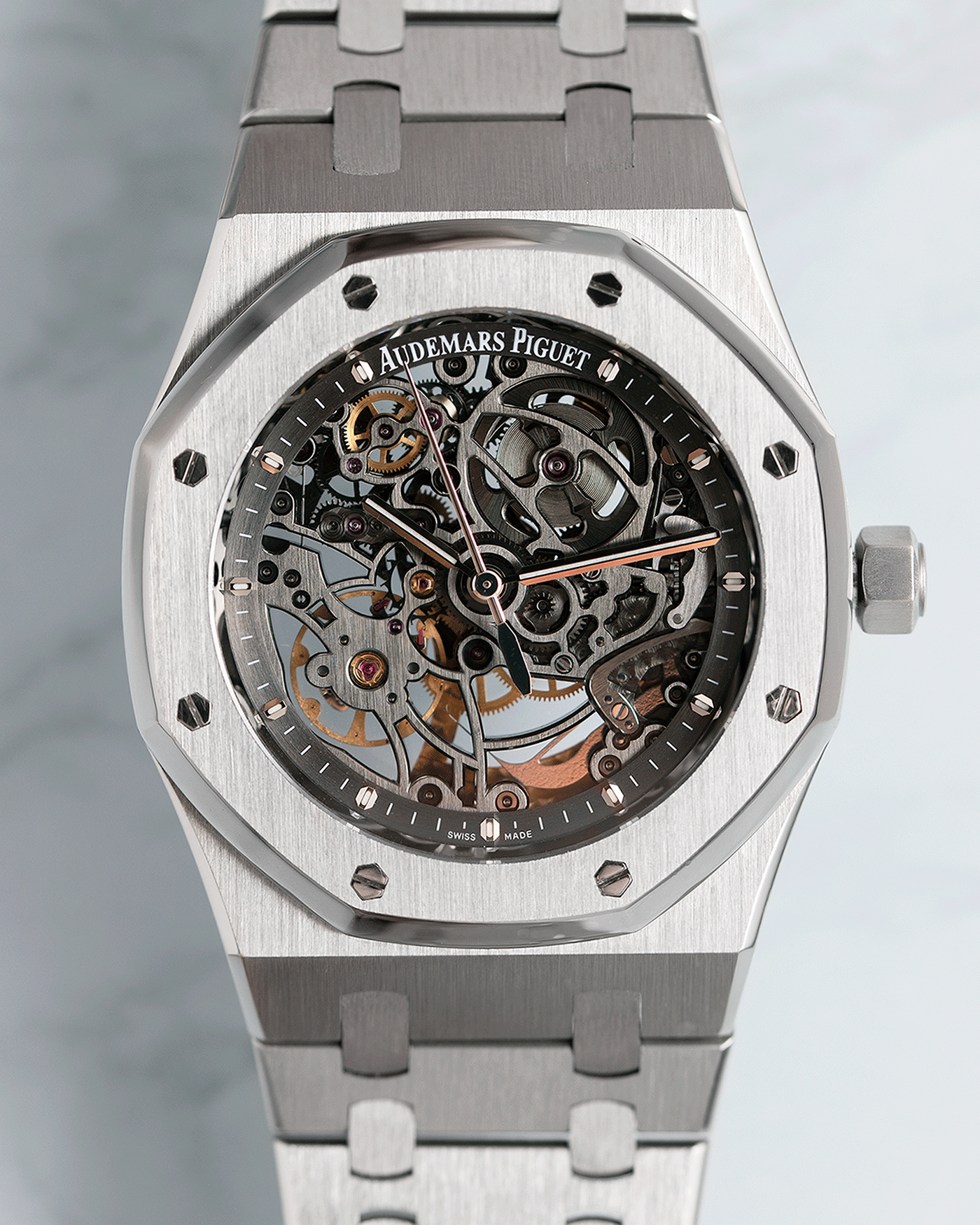 Audemars Piguet Royal Oak 15305ST Openworked Skeleton Watch S