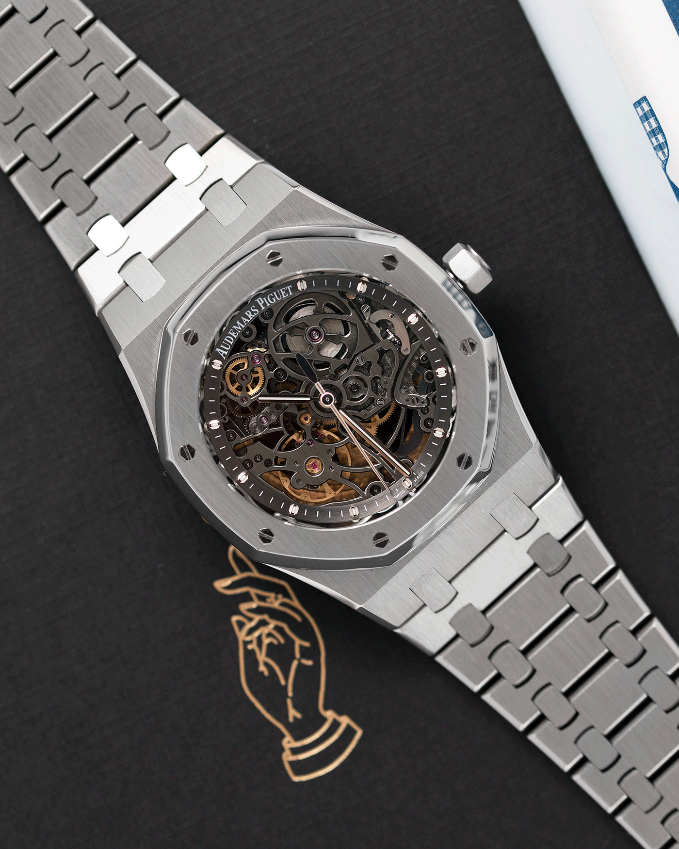 Audemars Piguet Royal Oak 15305ST Openworked Skeleton Watch | S.Song Vintage Timepieces 