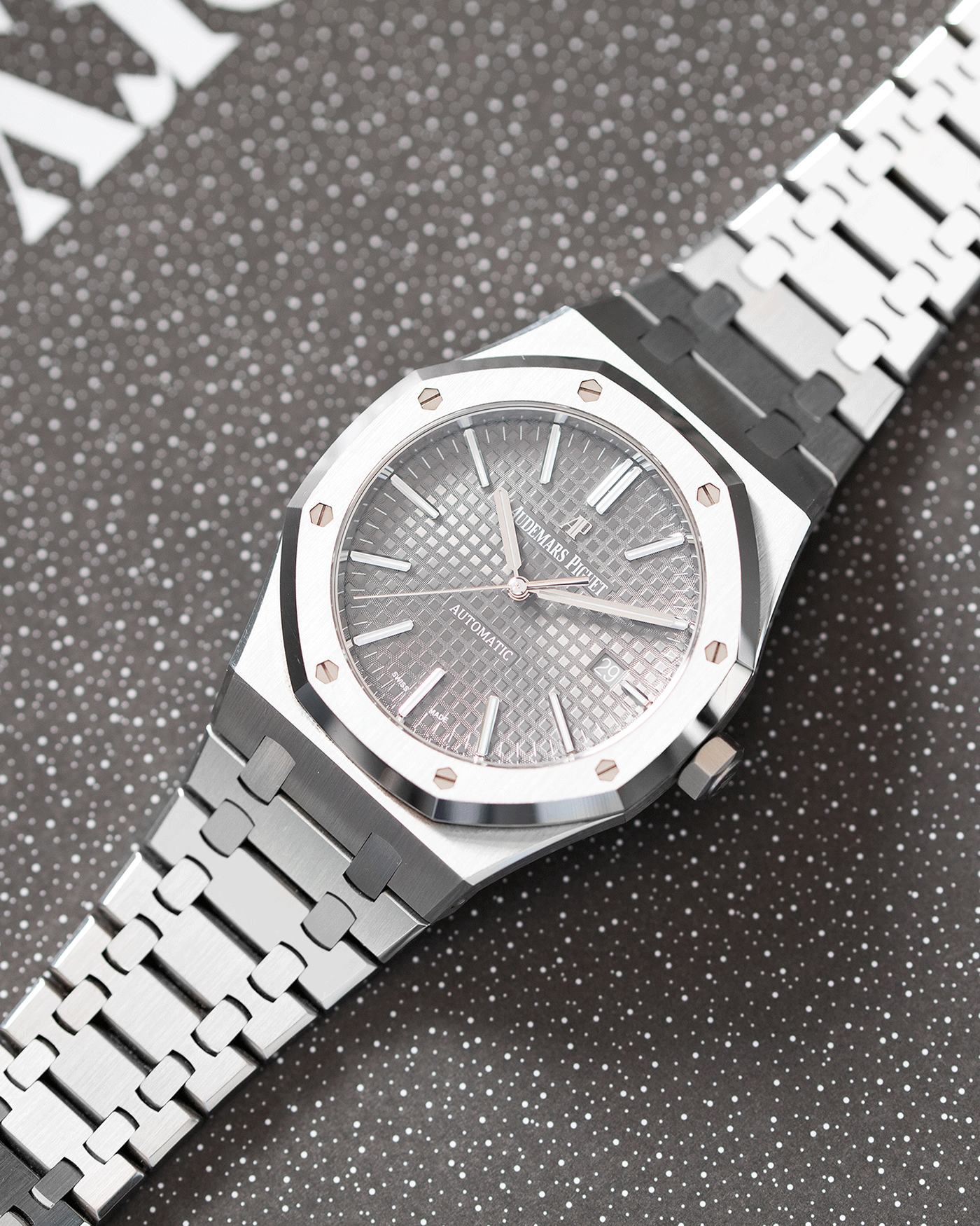 Audemars Piguet Royal Oak 15400ST Ruthenium Watch S.Song Vintage