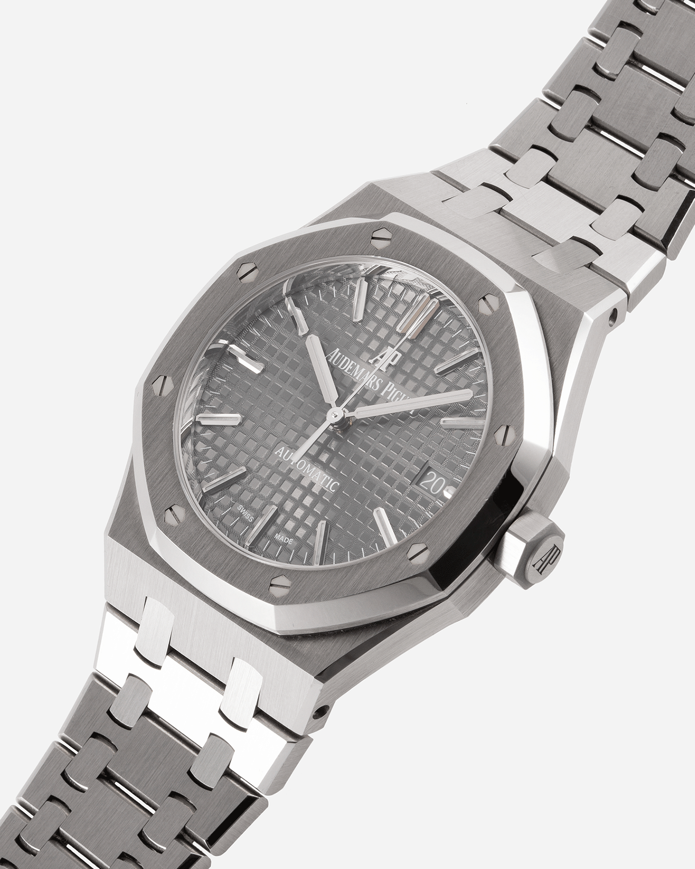 Audemars Piguet Royal Oak 15450ST Ruthenium Watch S.Song Vintage