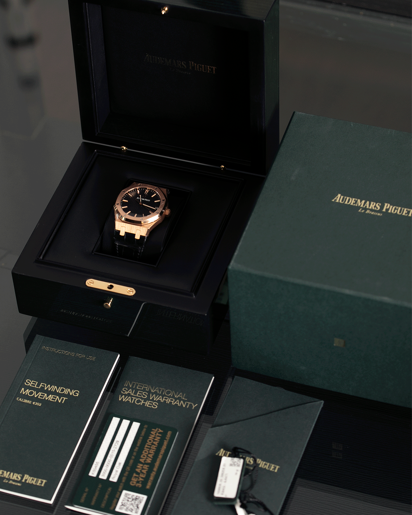 Audemars Piguet Royal Oak 15500 Rose Gold Watch | S.Song Vintage Timepieces 
