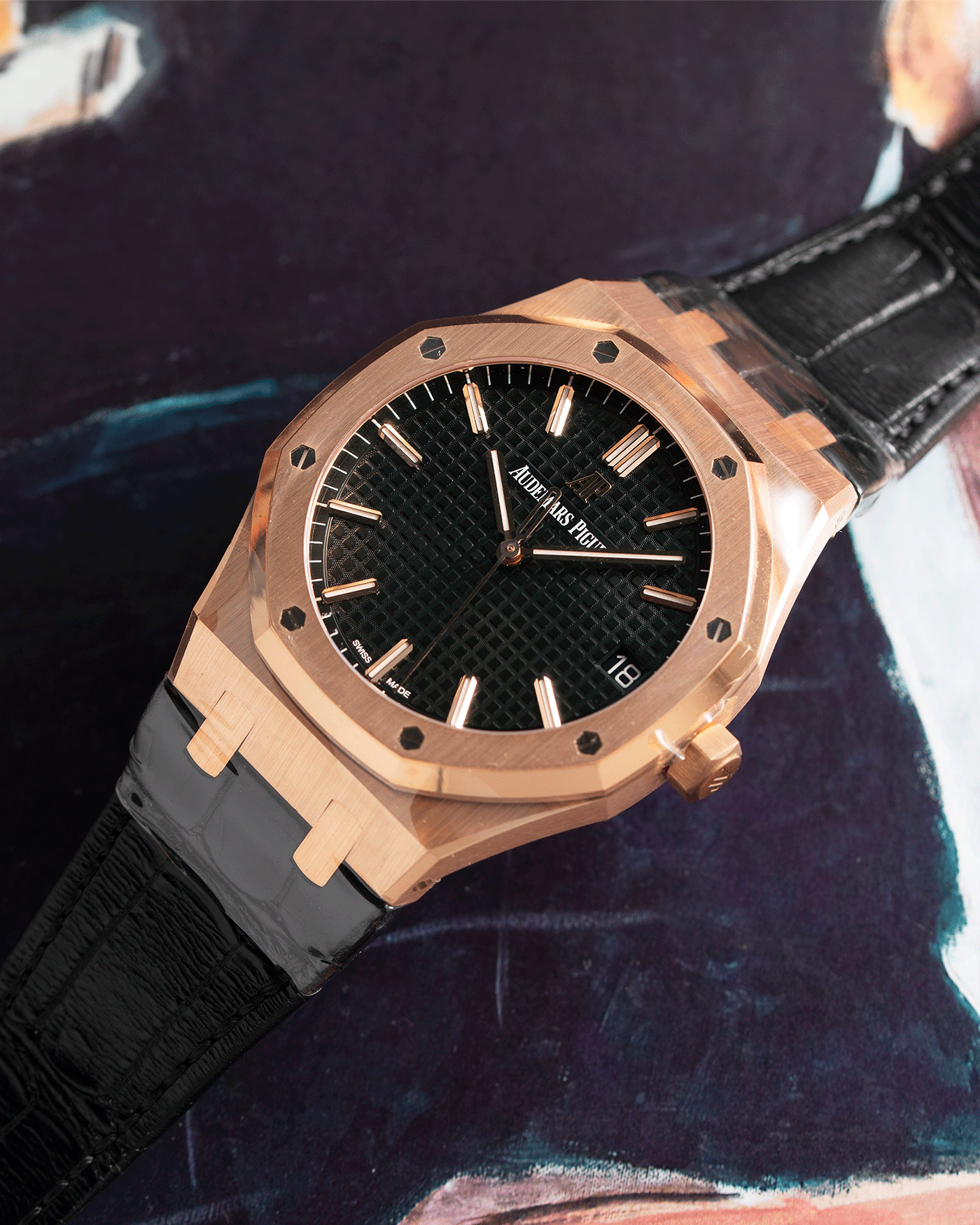 Audemars Piguet Royal Oak 15500 Rose Gold Watch | S.Song Vintage Timepieces  – S.Song Watches royal oak 15500 rose gold