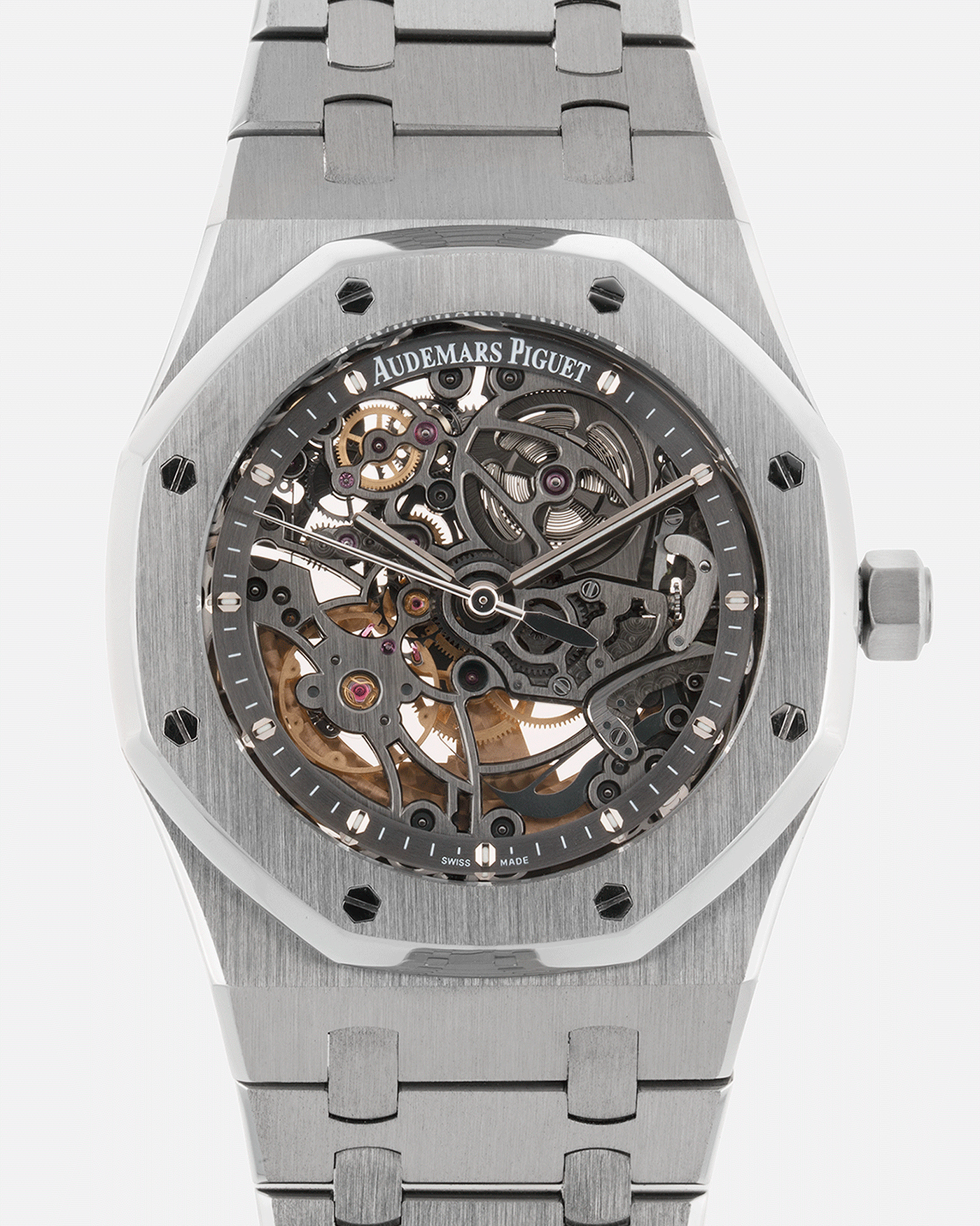 Audemars Piguet Royal Oak 15305ST Openworked Skeleton Watch | S.Song Vintage Timepieces 