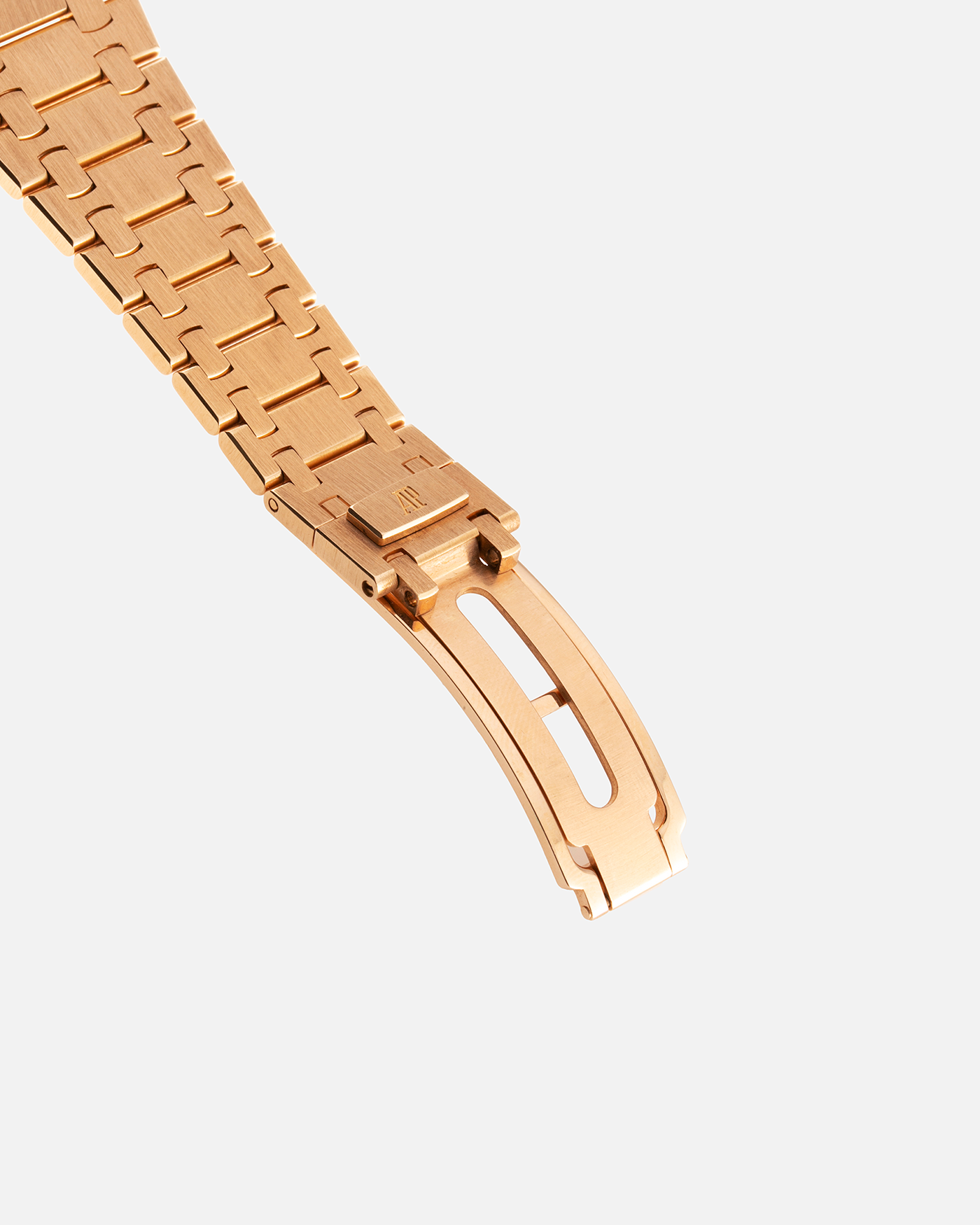Brand: Audemars Piguet Year: 1995 Model: Royal Oak Reference Number: 25810 Material: 18k Rose Gold Movement: Cal. 2120/2802 Case Diameter: 39mm Bracelet: 18k Rose Gold Audemars Piguet Integrated Bracelet