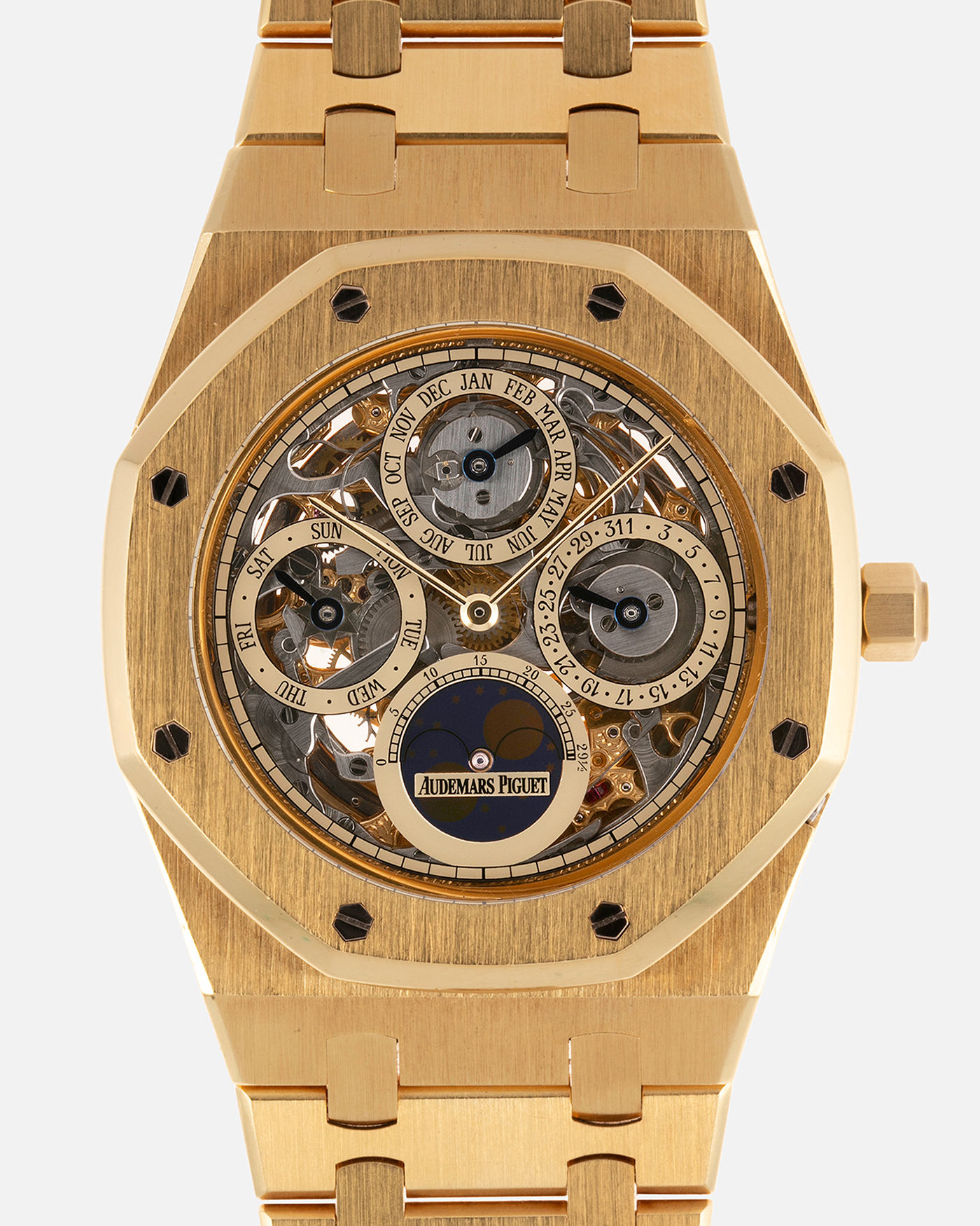 Audemars Piguet Royal Oak 25636BA Perpetual Calendar Openworked Skeleton QuantiemeWatch S.Song Vintage Timepieces S.Song Watches