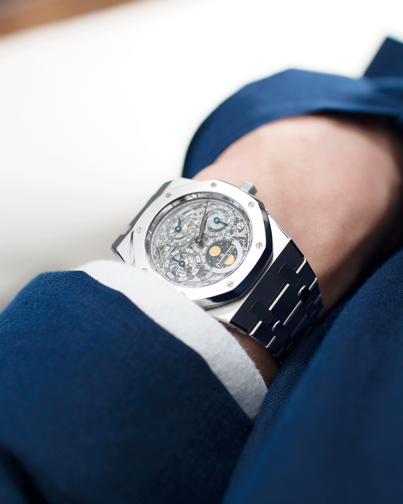 Audemars Piguet Royal Oak Perpetual Calendar Openworked 25829ST