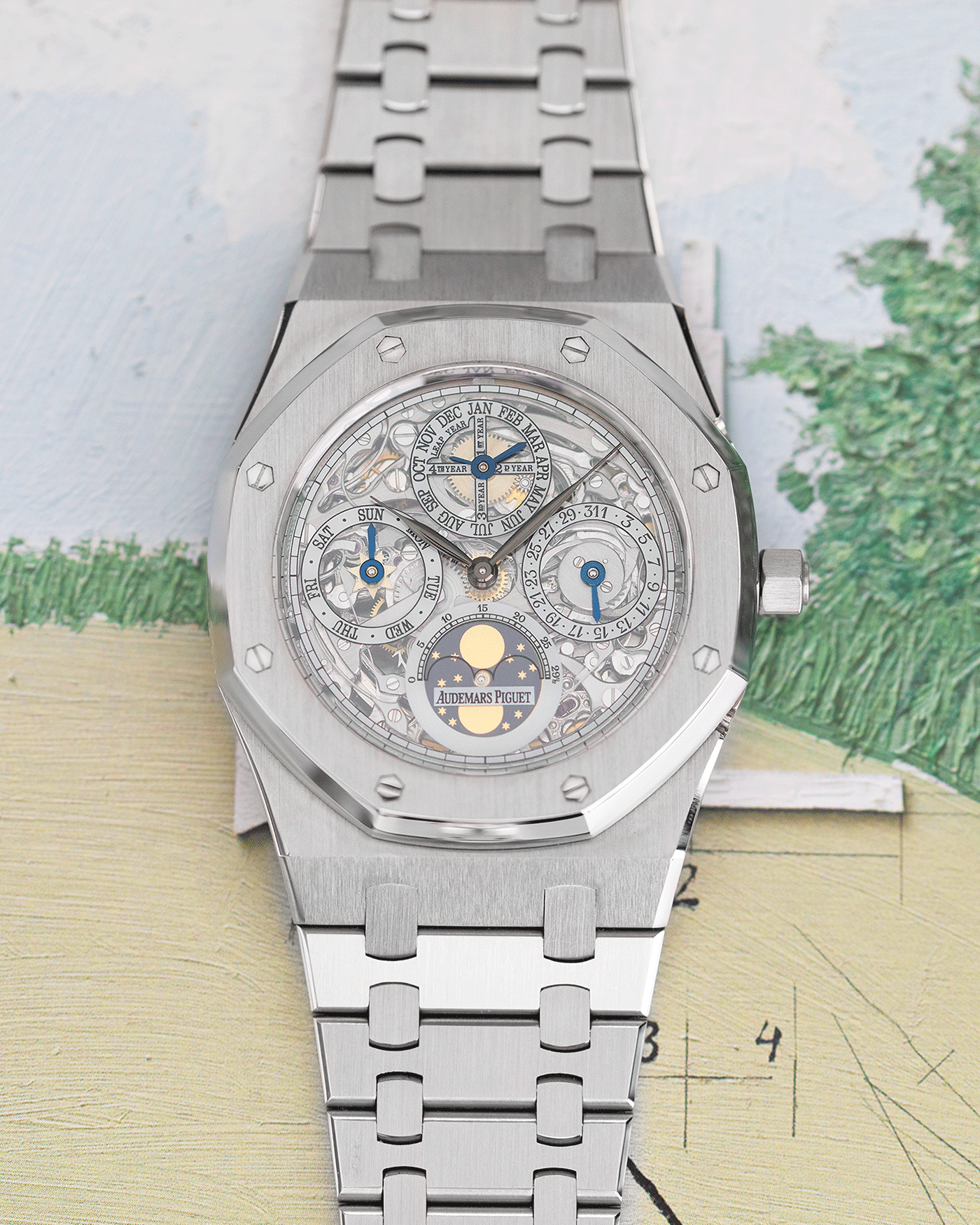 Audemars Piguet Royal Oak Perpetual Calendar Openworked 25829ST