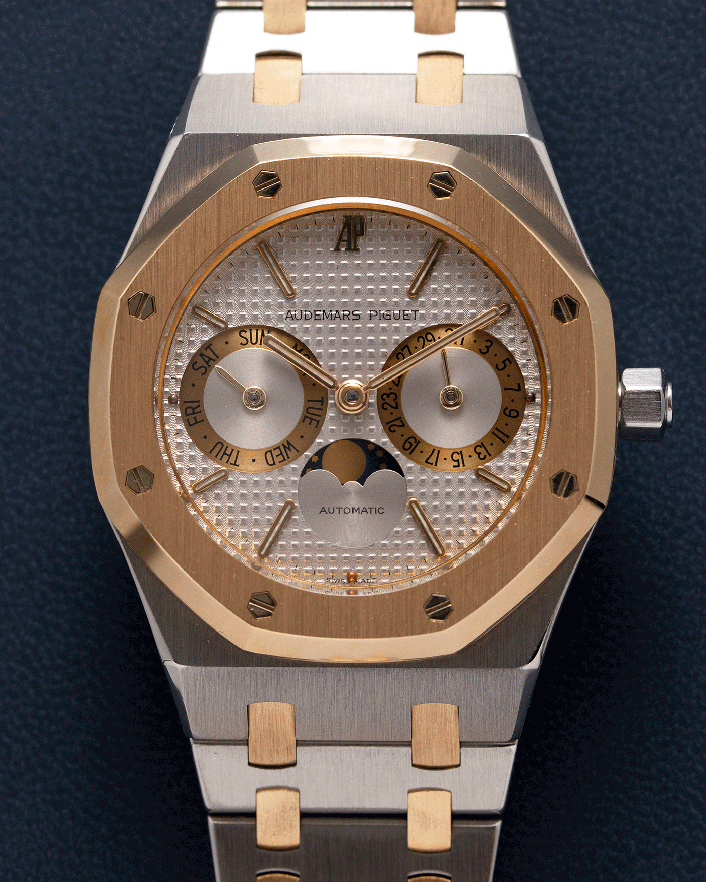Audemars Piguet Royal Oak Calendar Moon 25594 Two Tone Watch S