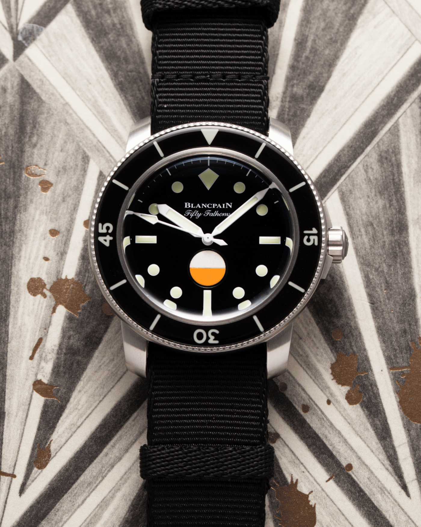 Blancpain Fifty Fathoms Milspec Hodinkee Watch S.Song Vintage