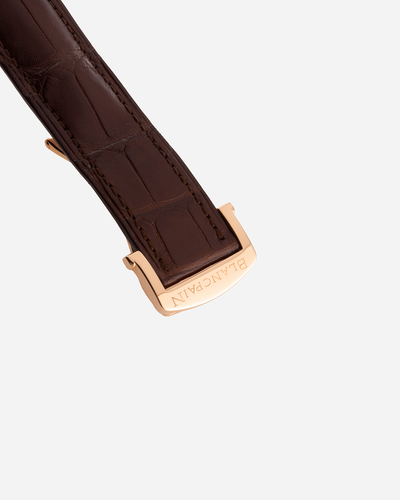 Brand: Blancpain Year: 2009 Model: Le Brassus Reference Number: 4276-3642-55B Material: Rose Gold Movement: Cal. 67A6 Case Diameter: 42mm Bracelet/Strap: Blancpain Brown Alligator Strap with 18k Rose Gold Deployant ClaspBrand: Blancpain Year: 2009 Model: Le Brassus Reference Number: 4276-3642-55B Material: Rose Gold Movement: Cal. 67A6 Case Diameter: 42mm Bracelet/Strap: Blancpain Brown Alligator Strap with 18k Rose Gold Deployant Clasp