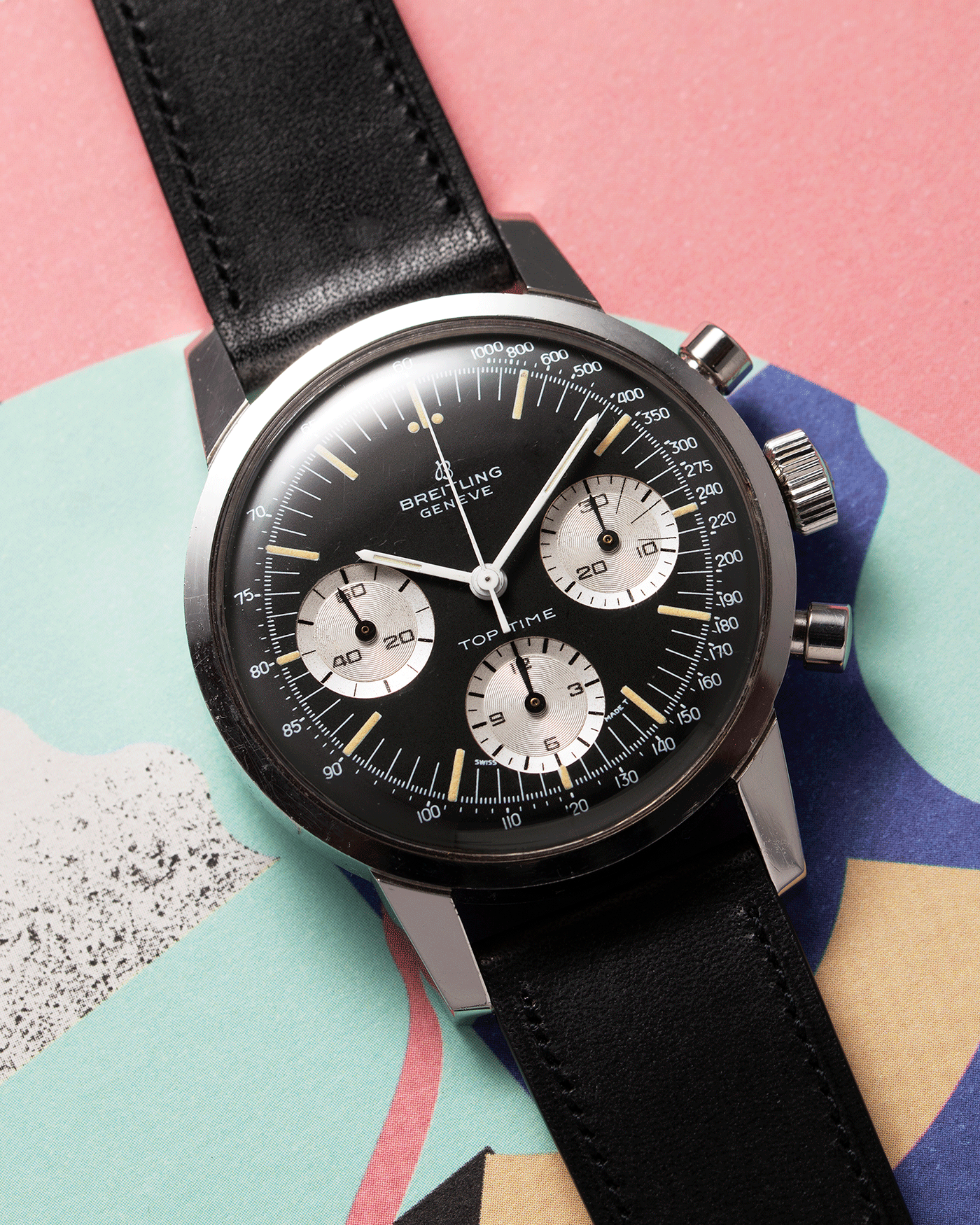 Breitling Top Time Ref. 810 Vintage Racing Chronograph Watch S.Song Vintage Watches For Sale S.Song Watches