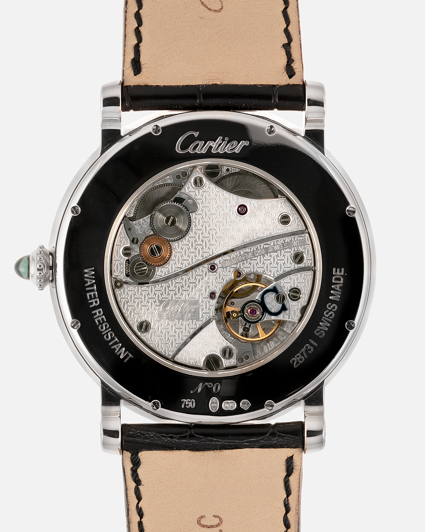 Brand: Cartier Year: 2007 Model: CPCP Rotonde Jour Et Nuit Material: Platinum Movement: Cal. 9903 MC Case Diameter: 42mm Strap: Black Cartier Alligator Strap with 18k White Gold Deployant