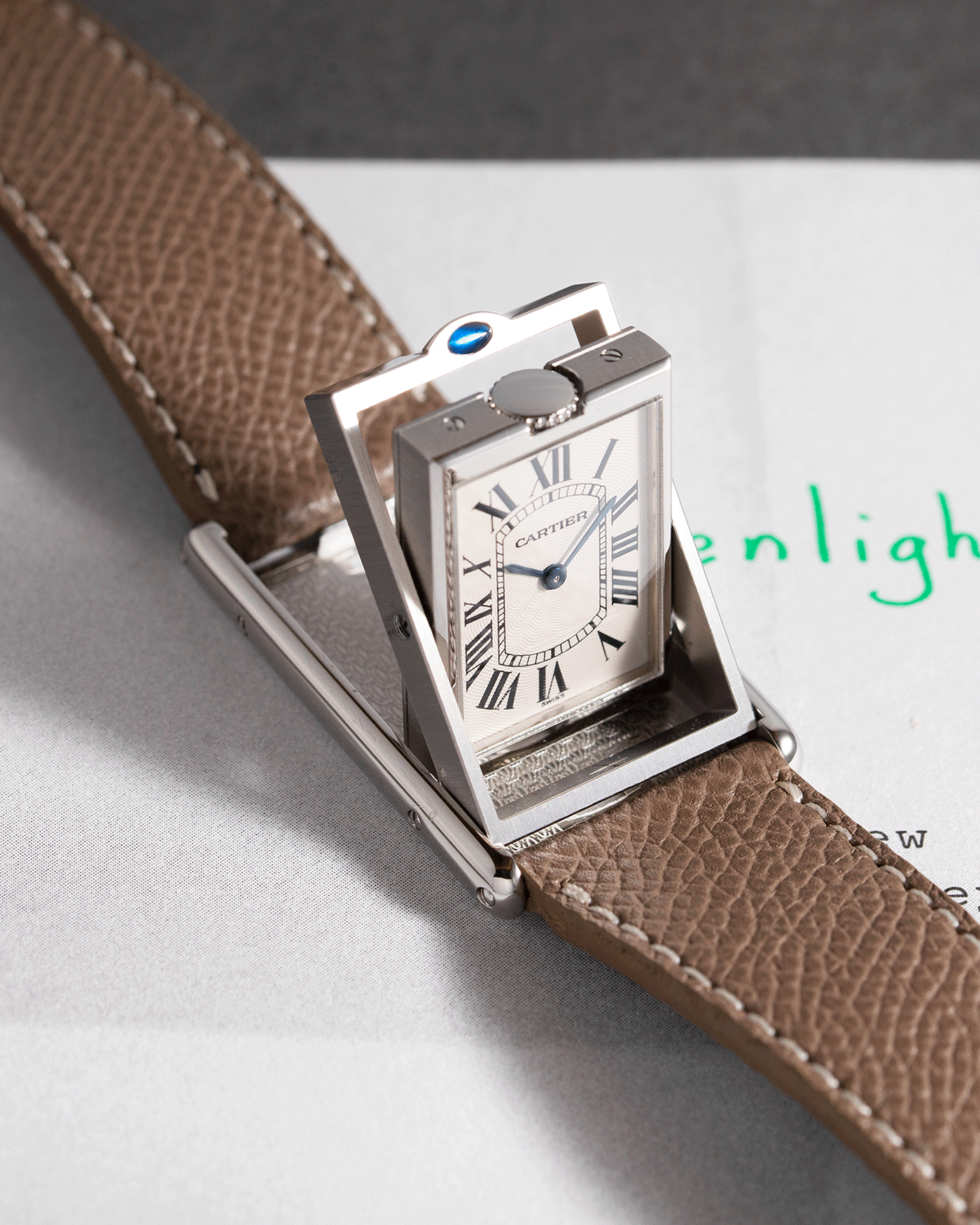 Cartier sales flip watch