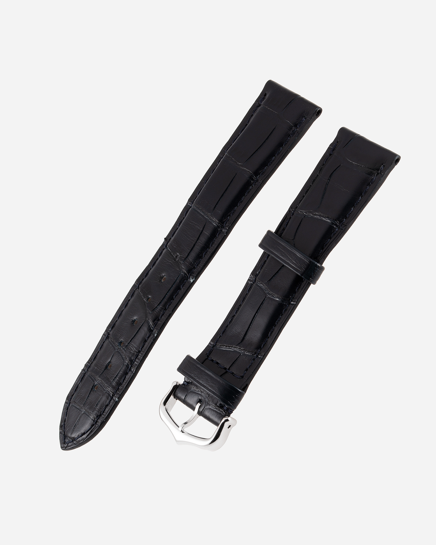 Brand: Cartier Year: 1999 Model: Tank Basculante Reference: 2390 Material: Stainless Steel Movement: Piguet-derived Cartier cal. 050 MC Case Diameter: 26 x 38mm Strap: Veblenist Taupe Grained Calf and Black Cartier Alligator with Cartier Stainless Steel Tang Buckle