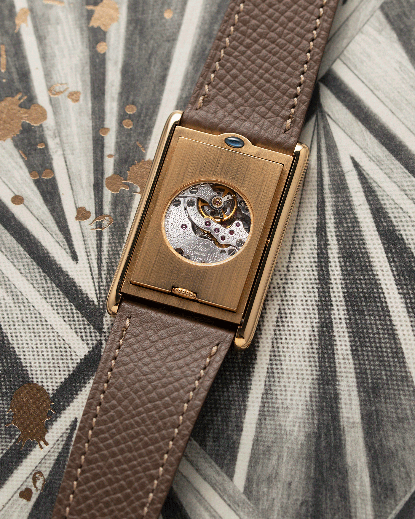 Cartier Tank Basculante Collection Prive CPCP 2499 Watch S.Song Vintage Timepieces S.Song Watches