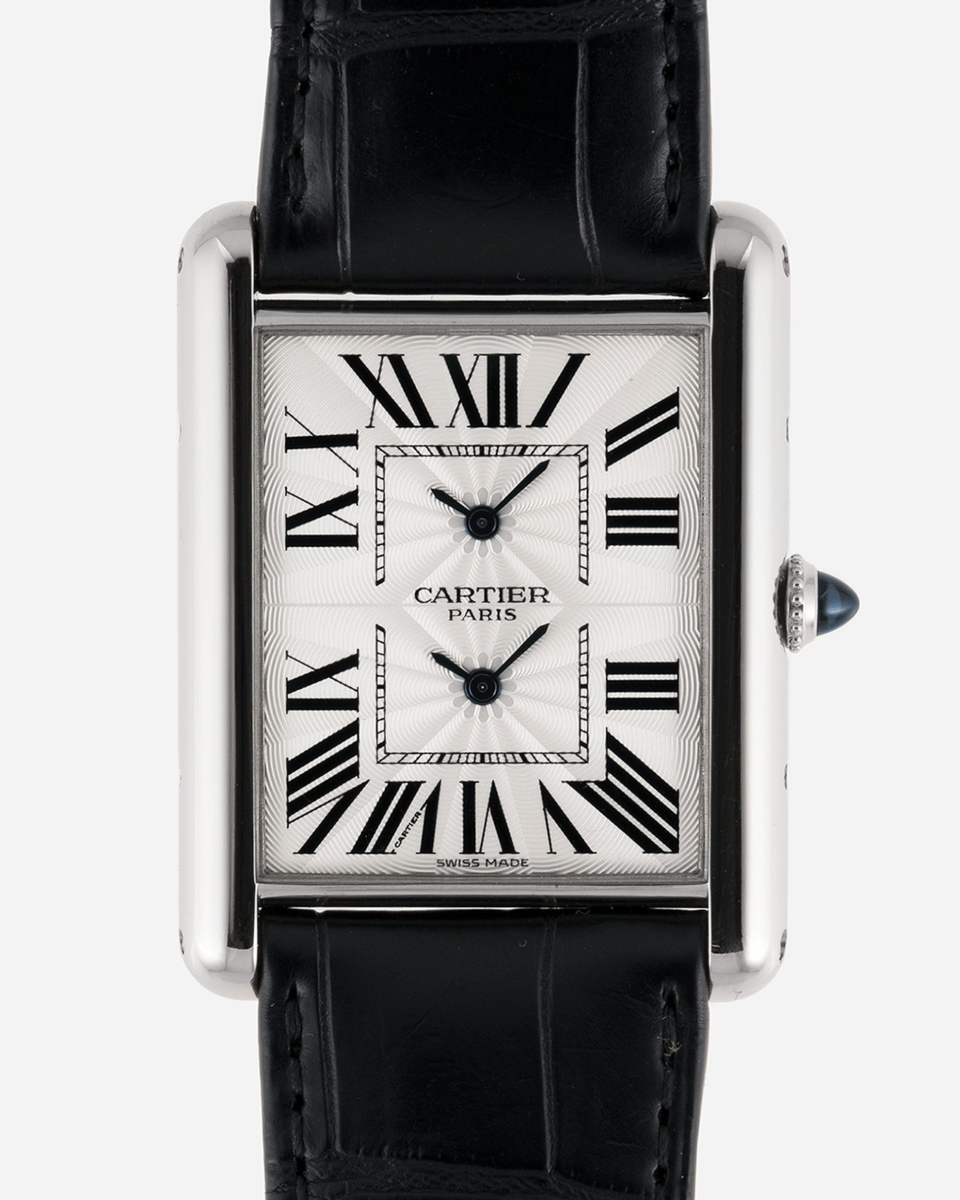 Cartier Tank CPCP Dual Time 2917 Collection Prive Cartier Paris Cartier Tank CPCP Dual Time 2917 Collection Prive Cartier Paris