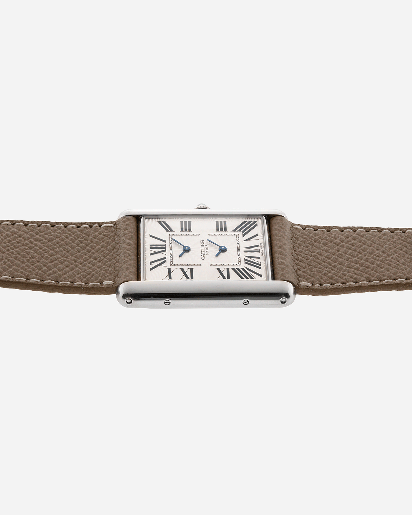 Cartier Tank CPCP Dual Time 2917 Collection Prive Cartier Paris Watch | S.Song Vintage Timepieces 
