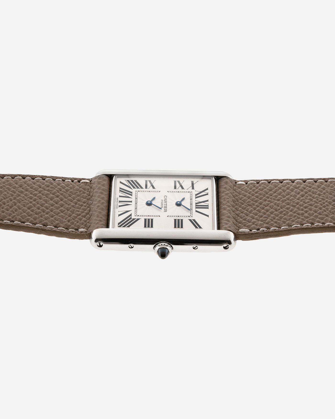 Cartier Tank CPCP Dual Time 2917 Collection Prive Cartier Paris Watch | S.Song Vintage Timepieces 