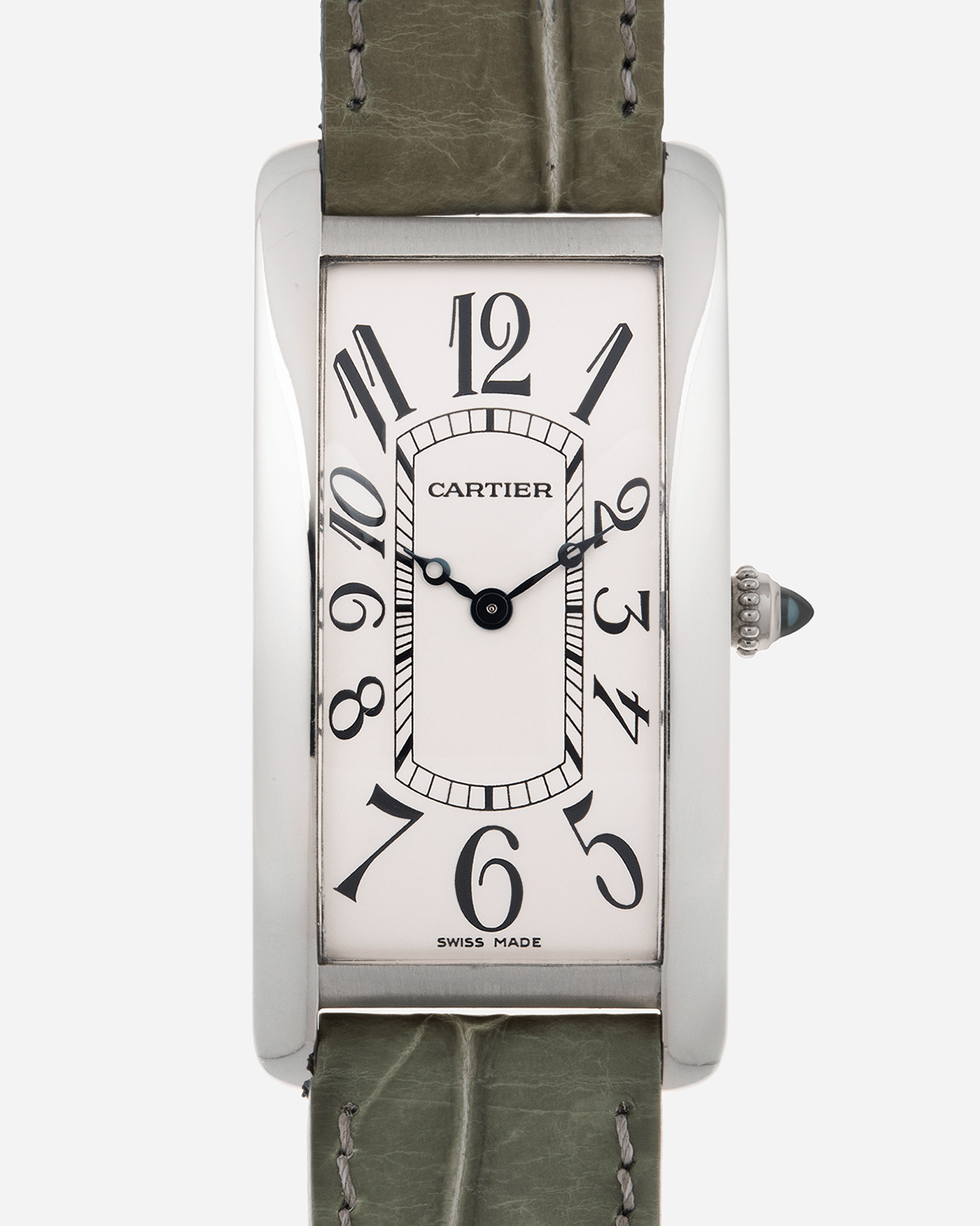 Cartier Tank Cintree Collection Prive CPCP Platinum Watch S.Song Vintage Timepieces S.Song Watches