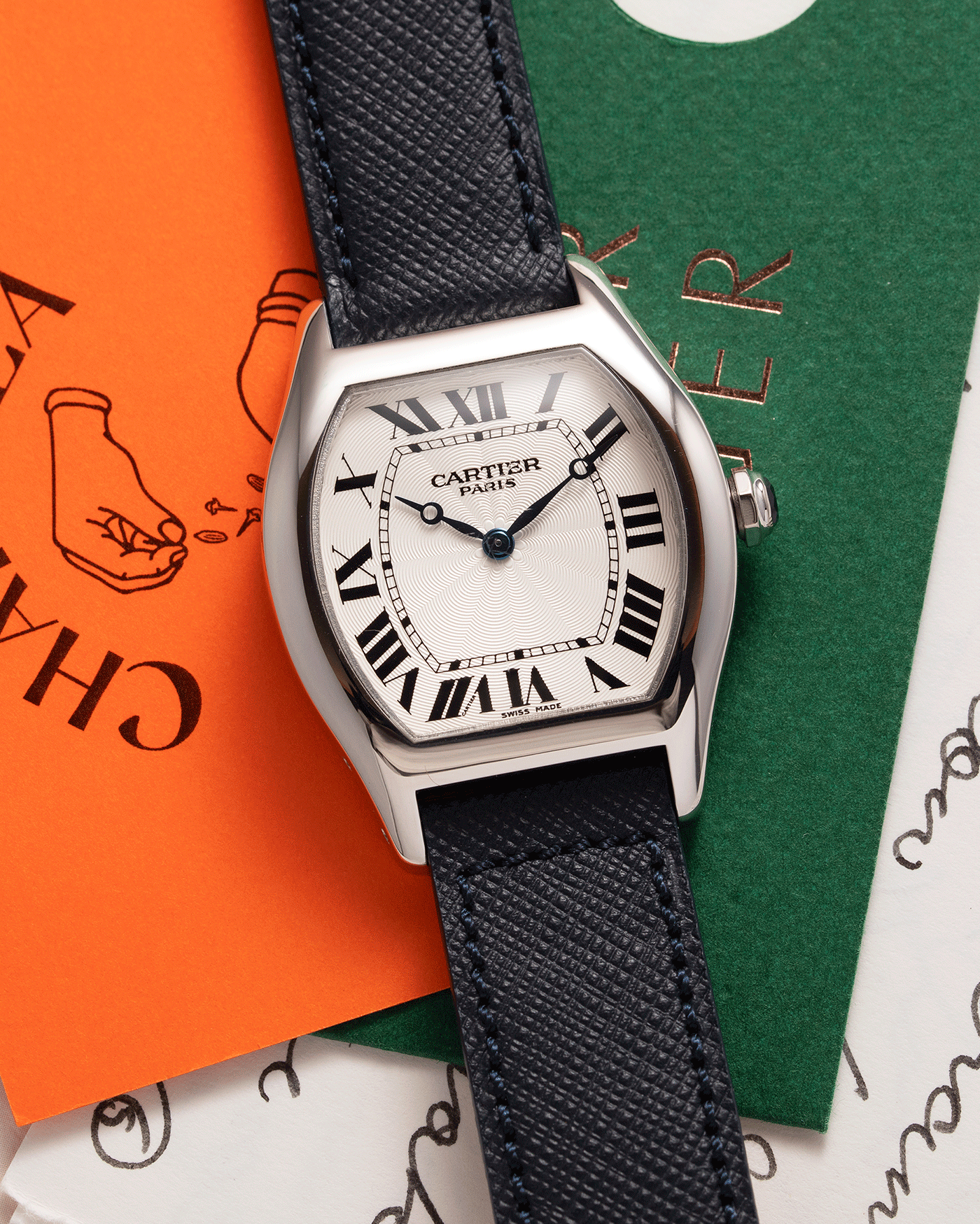 Cartier Tank CPCP Tortue Collection Prive Cartier Paris Watch S