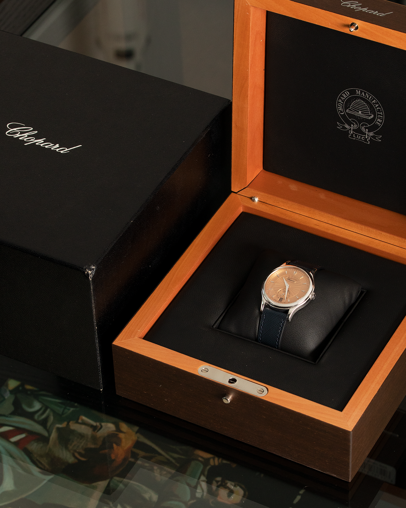 Chopard hot sale watch box