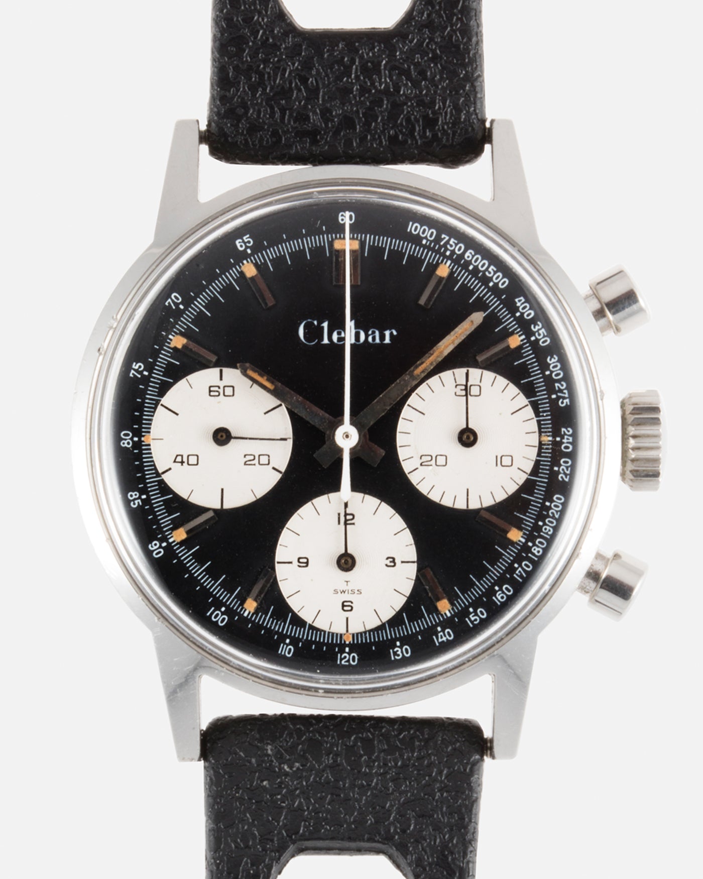 Clebar Reverse Panda Chronograph 'Poor Man's Heuer'