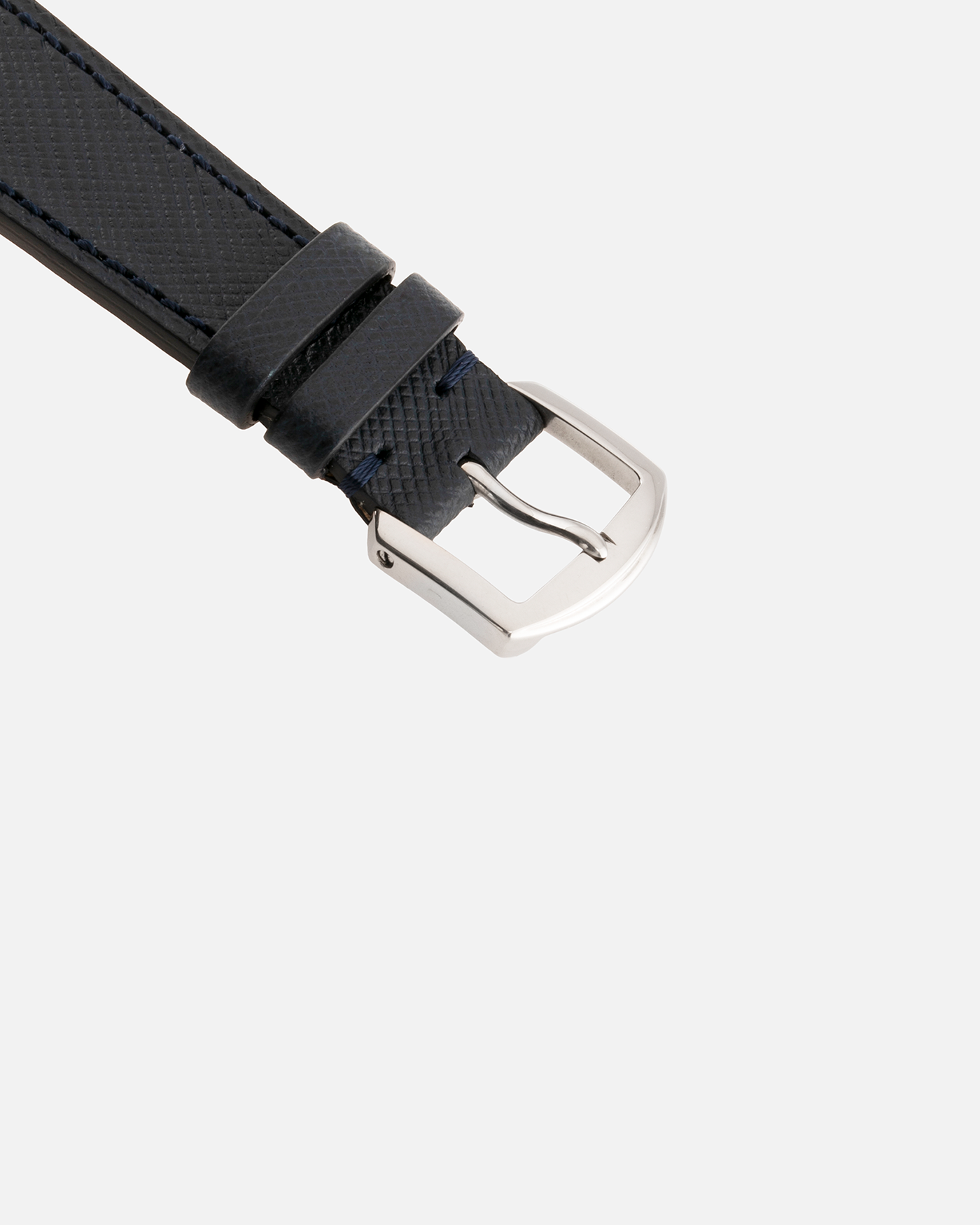 Brand: Daniel Roth Year: 1990’s Model: 2147 Material: 18k White Gold Movement: Lemania 2320 Case Diameter: 35mm X 38mm Strap: Molequin Navy Blue Textured Calf Strap and 18k White Gold Daniel Roth Tang Buckle