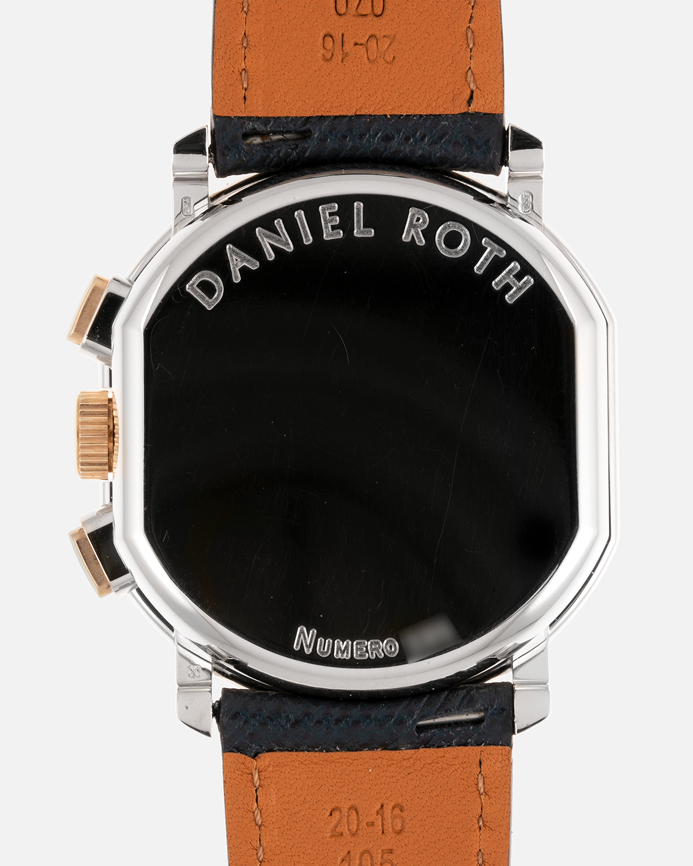 Daniel Roth Chronograph Lemania 2147 Salmon Independent Yellow Gold ...