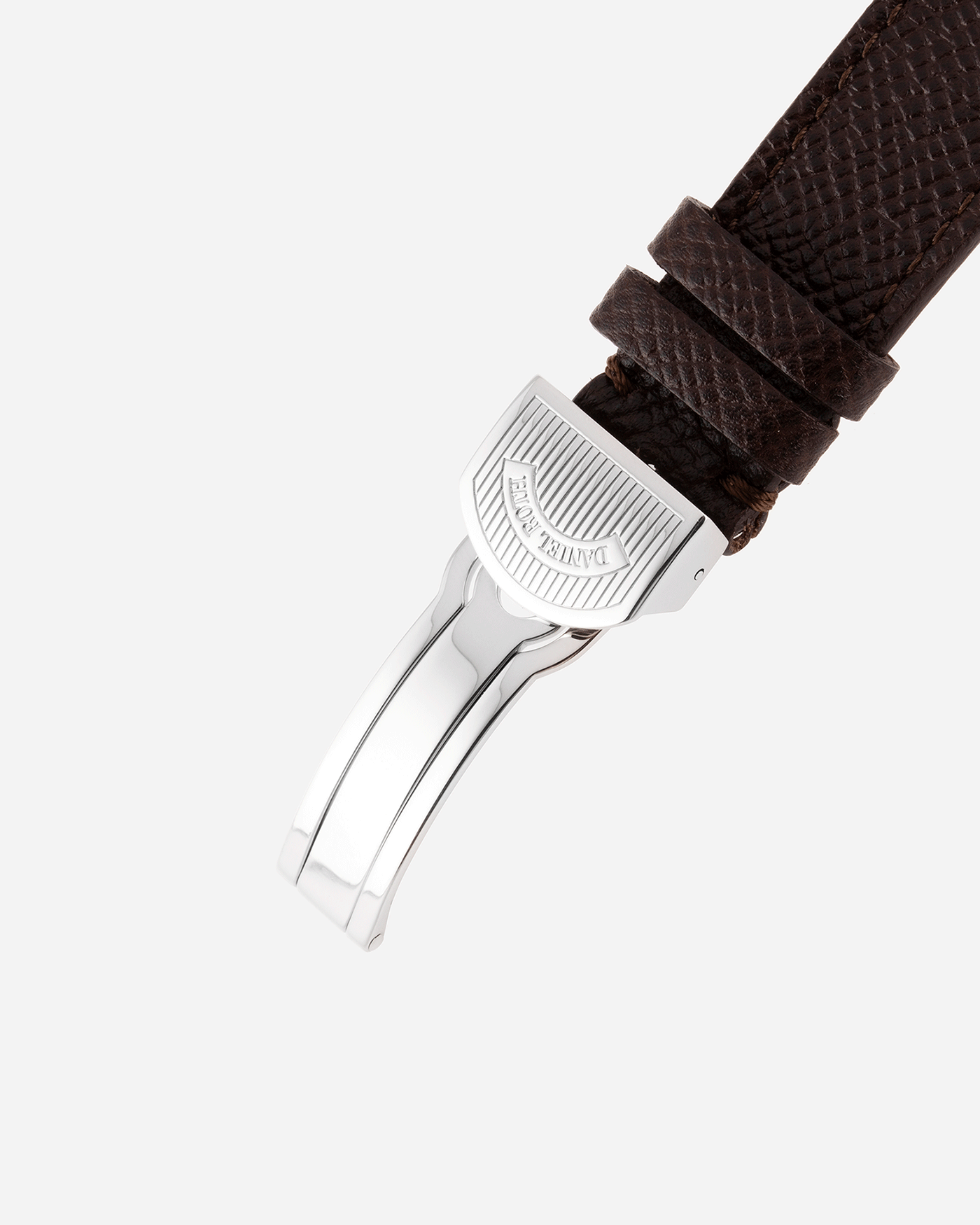 Brand: Daniel Roth Year: 1990’s Model: GMT Material: Stainless Steel Case Diameter: 35mm Strap: JPM X S.Song Dark Brown Textured Calf