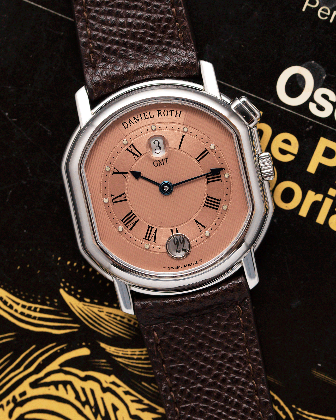 Daniel Roth GMT Salmon Dial Watch | S.Song Vintage Timepieces – S.Song ...